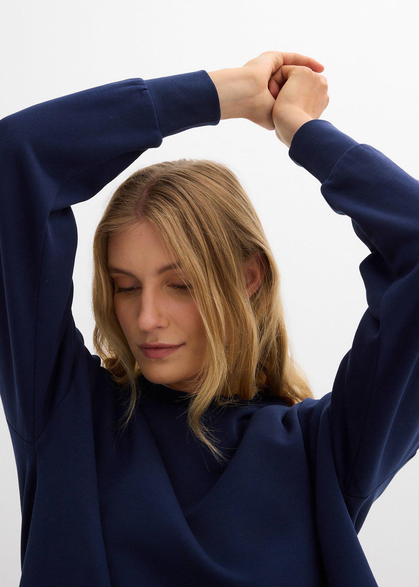 Bluza oversize z czystej bawełny organicznej - Bonprix