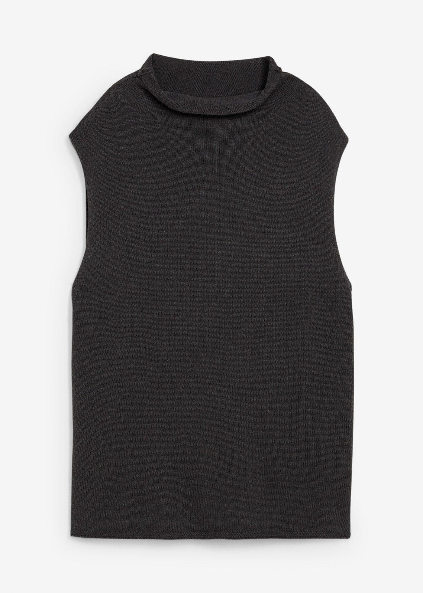 Pull sans manches 100% coton