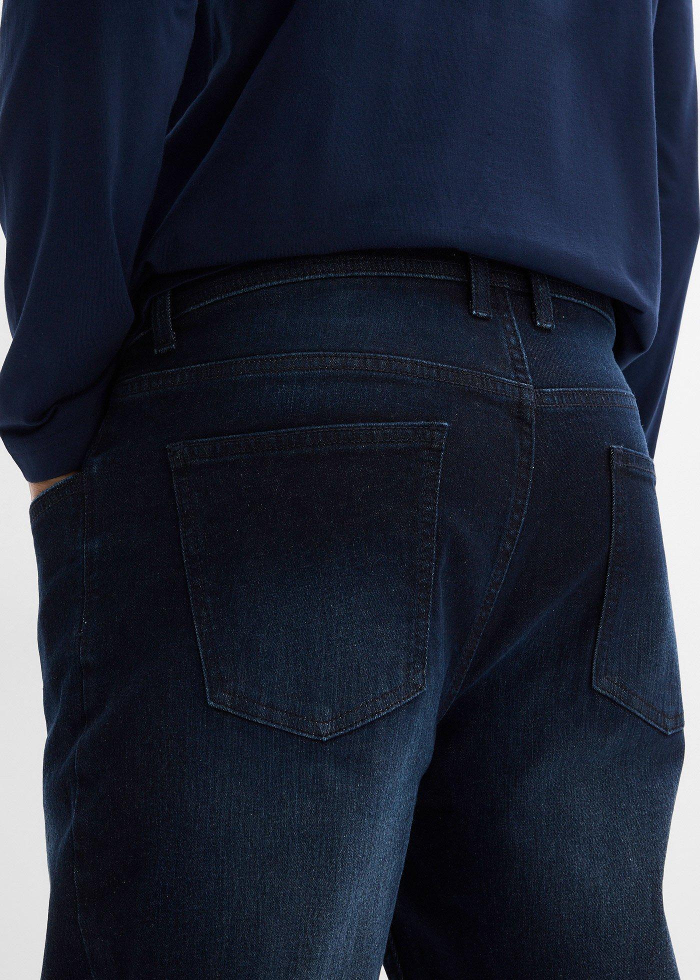 Jeansy ze stretchem regular fit w wygodnym fasonie, straight - Bonprix