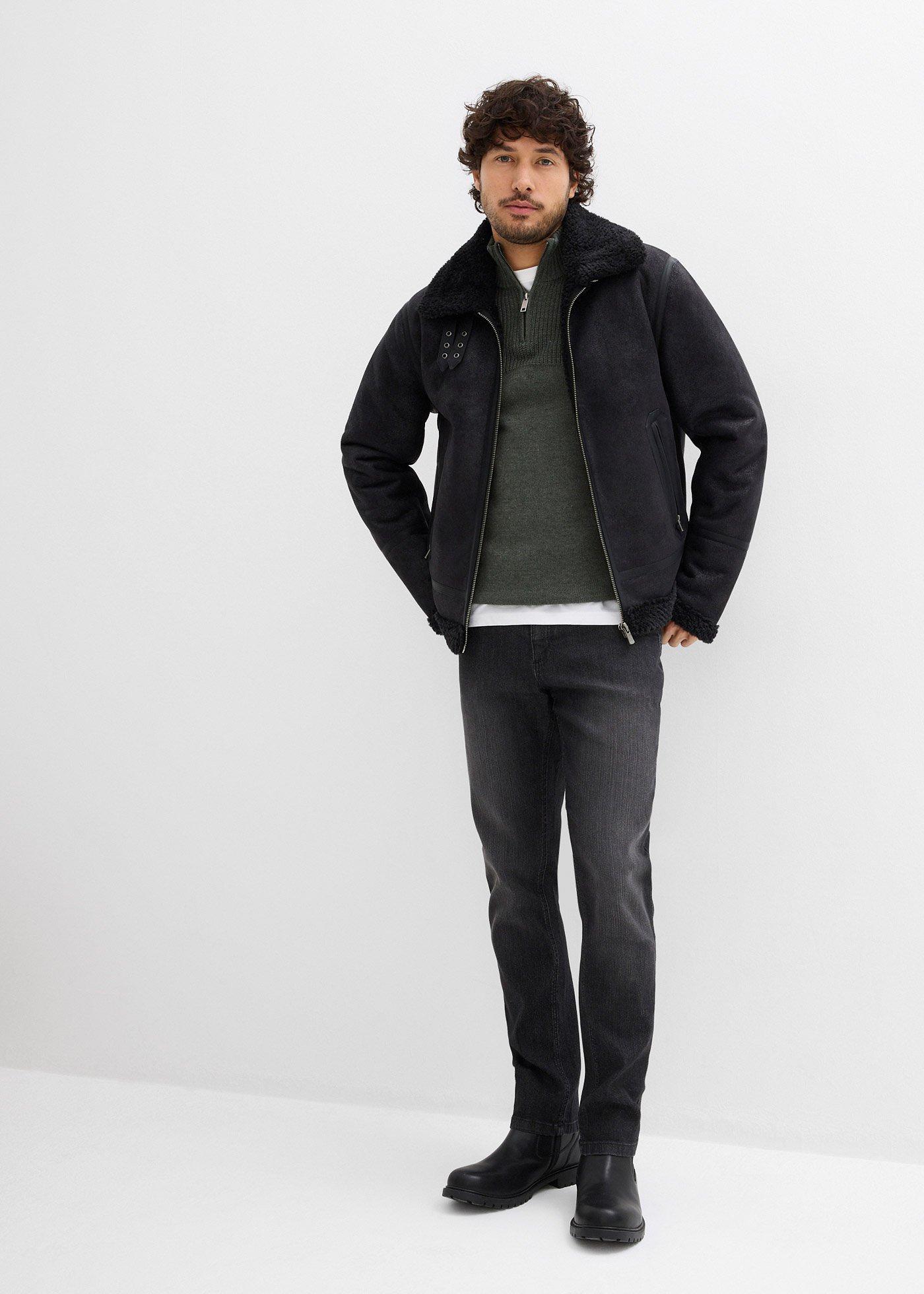 Lekkie jeansy slim fit, straight - Bonprix