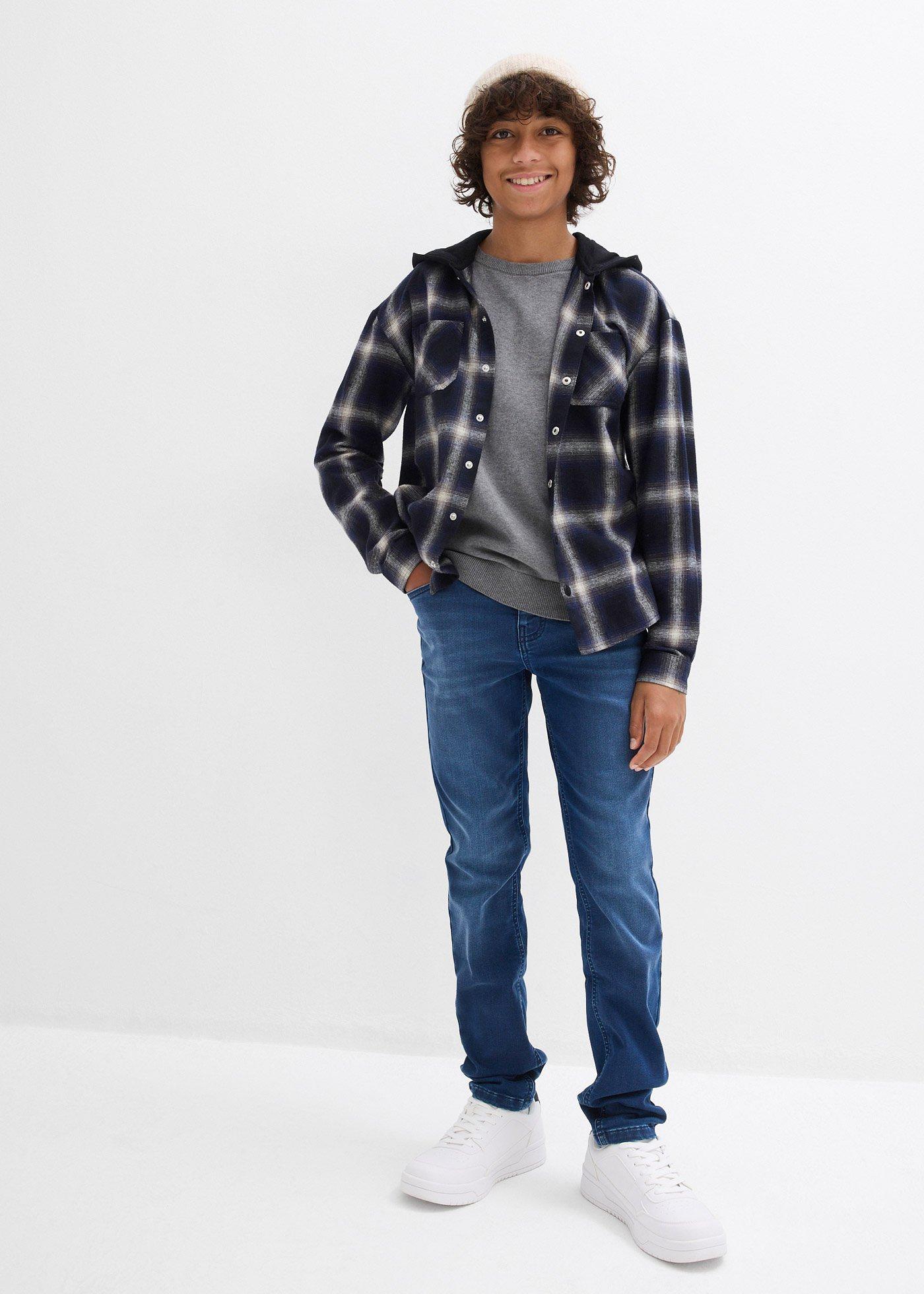 Cienki sweter z czystej bawełny (2 szt.) - Bonprix