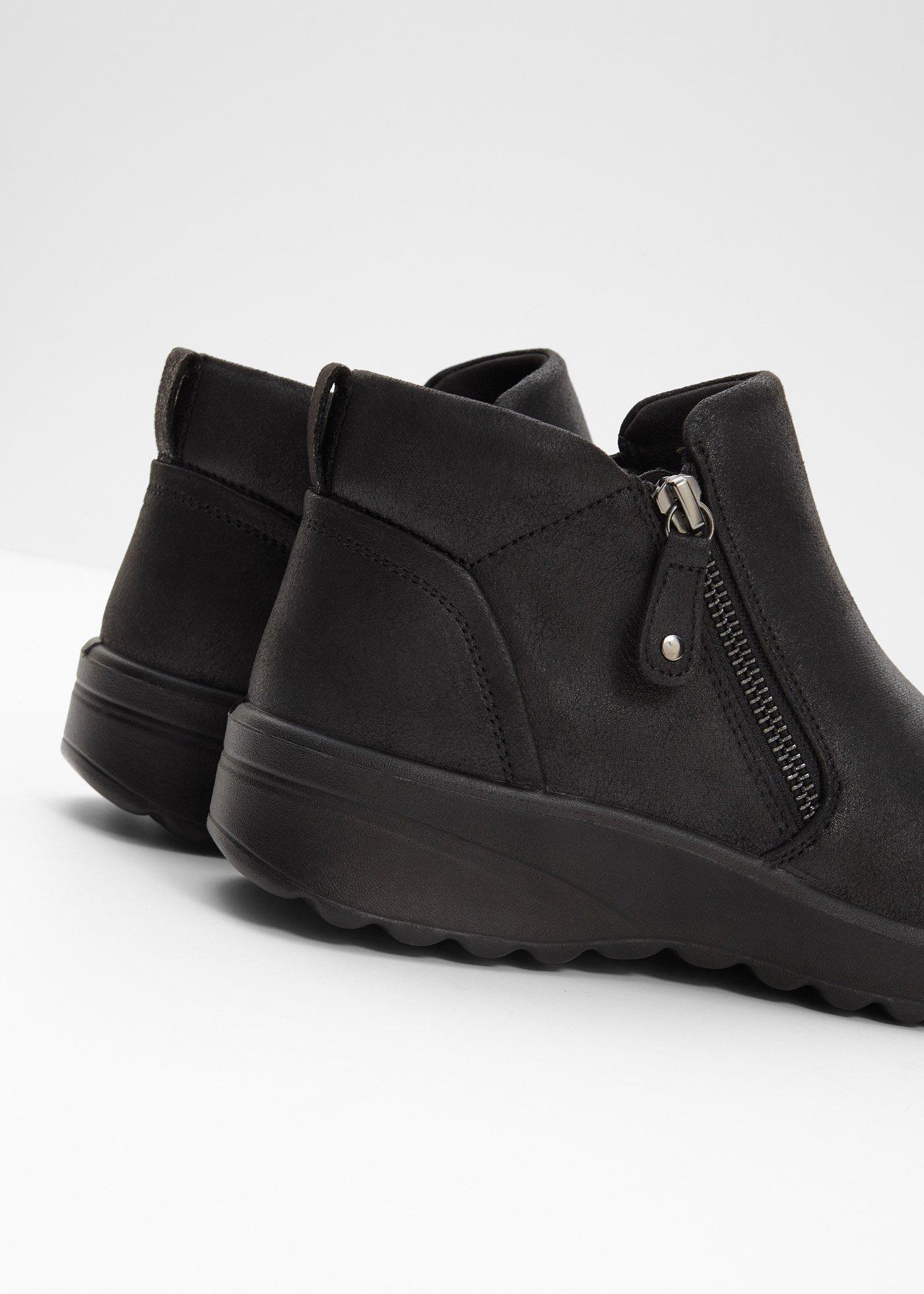 Botki marki Skechers z zamkiem błyskawicznym - Bonprix