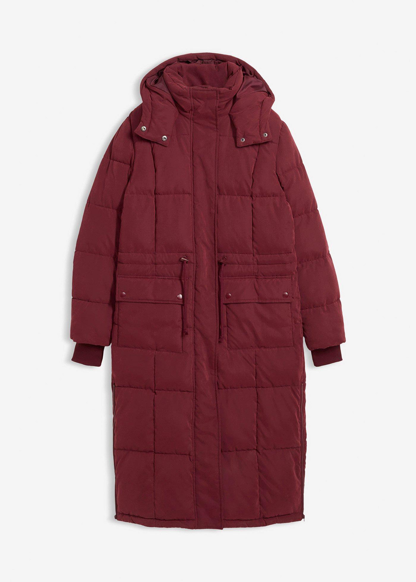 Manteau d’hiver avec fermetures zippées sur les côtés