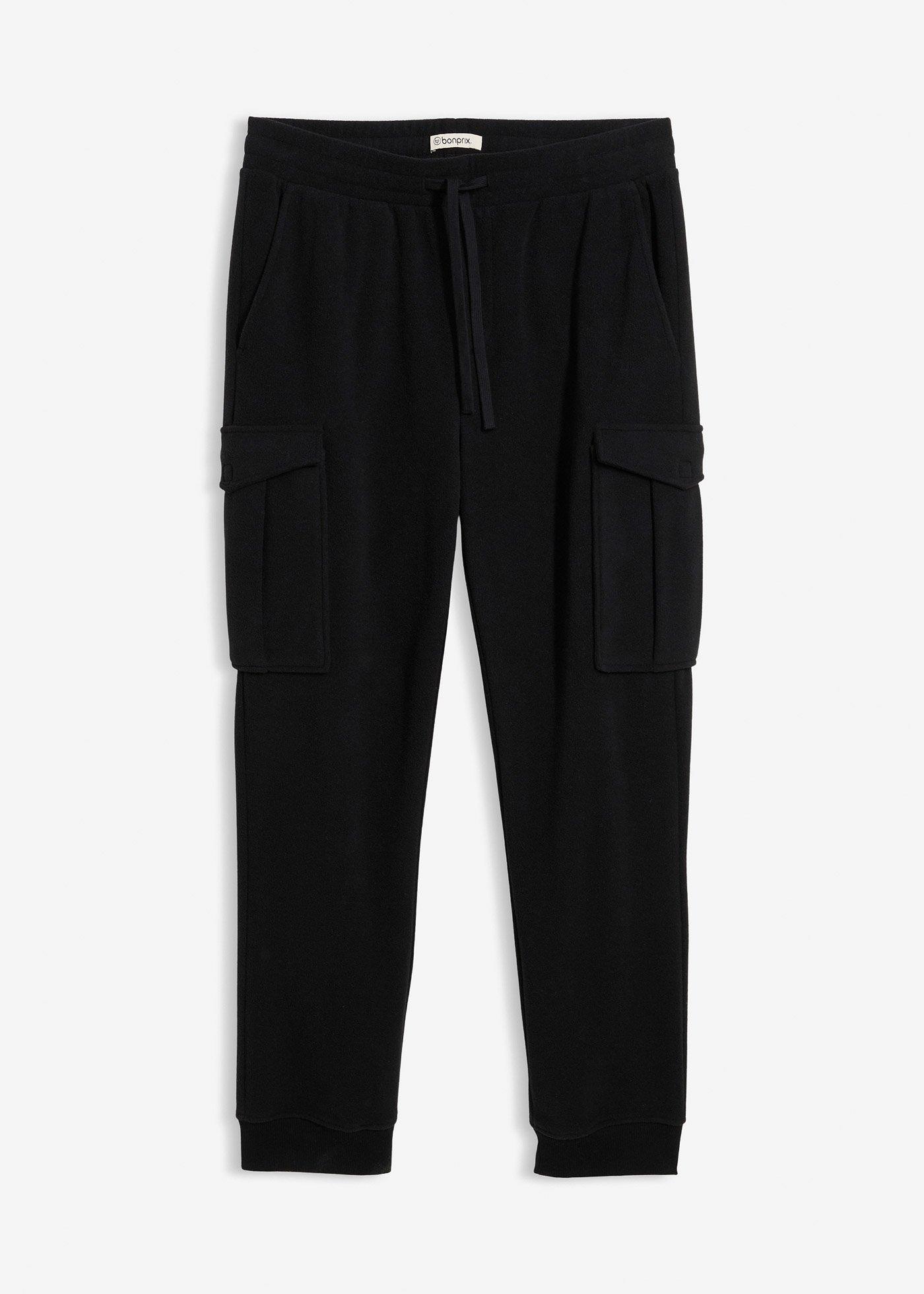 Pantaloni cargo călduroși din fleece, Regular Fit