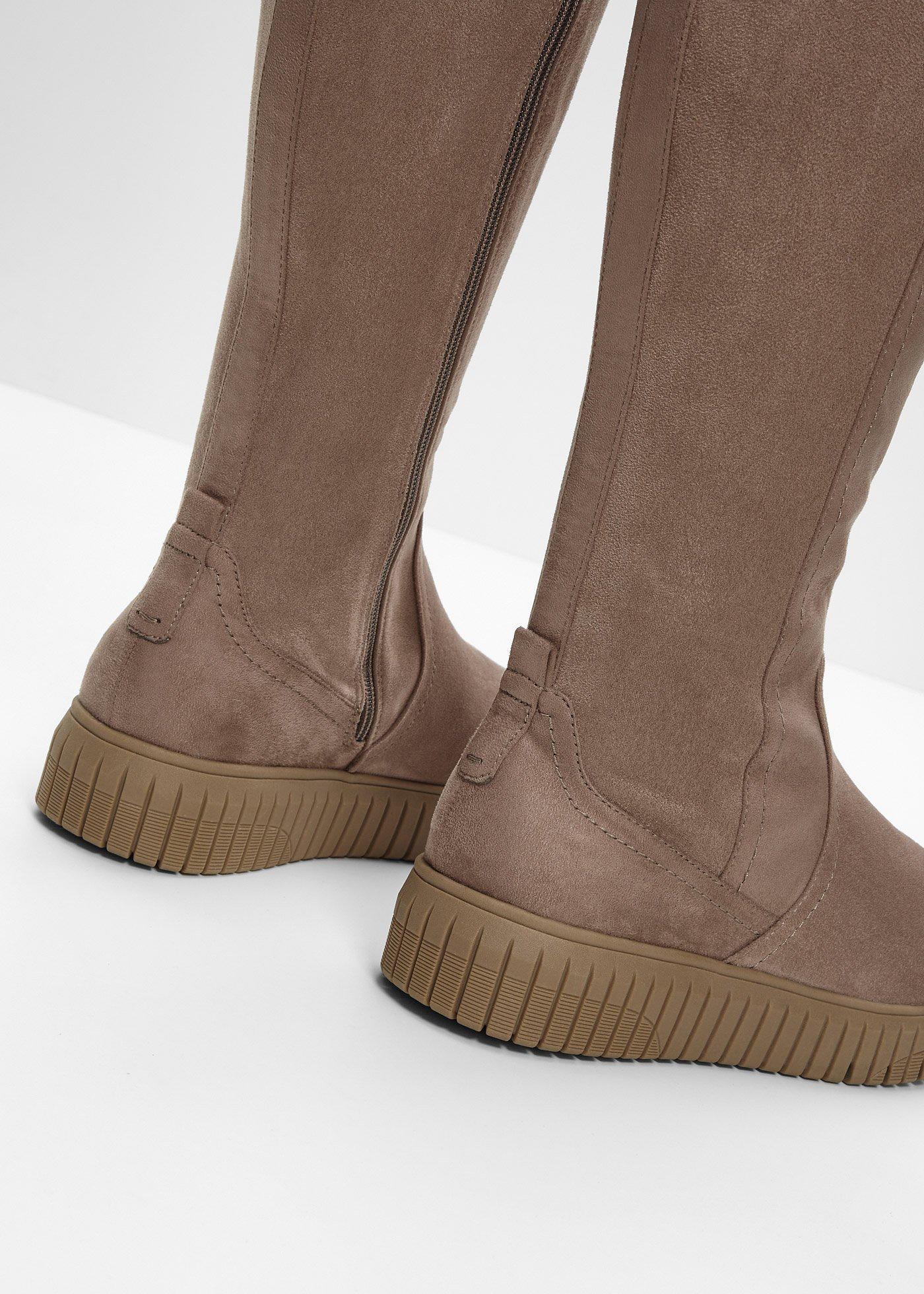 Kozaki Jana o wygodnej tęgości - Bonprix