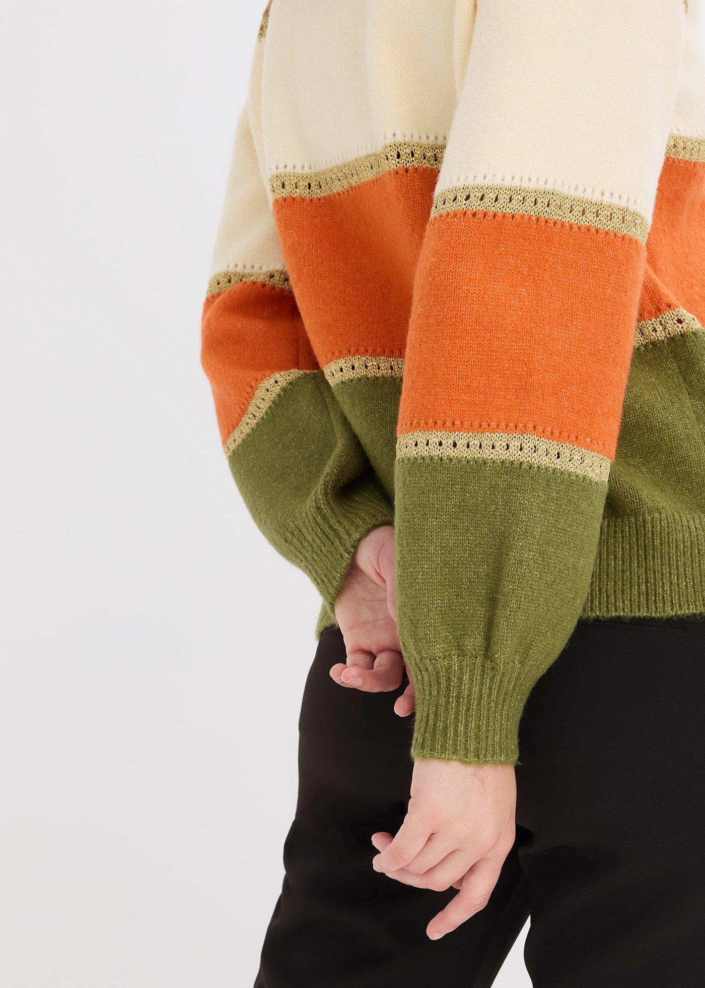 Sweter z dzianiny - Bonprix