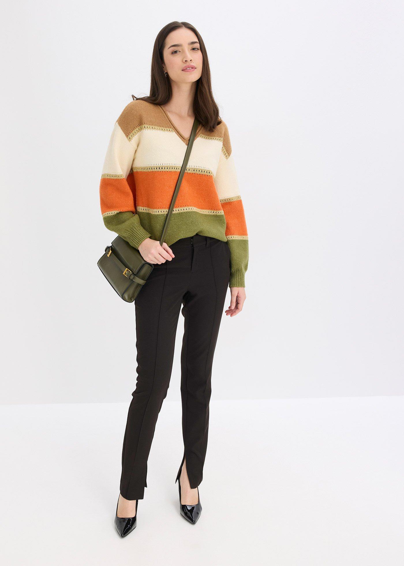 Sweter z dzianiny - Bonprix