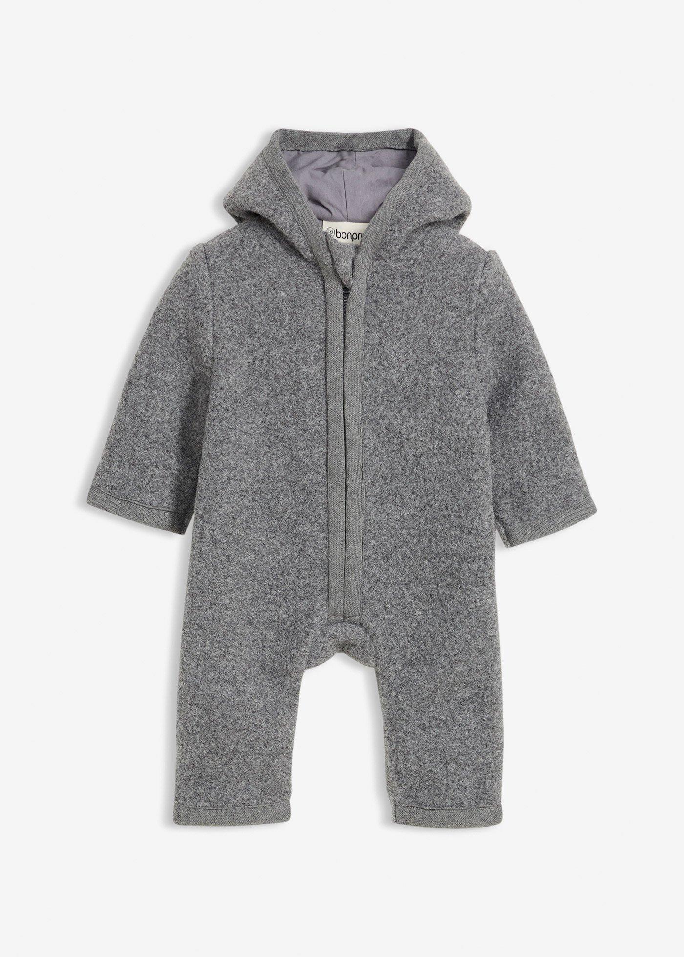 Kombinezon z imitacji wełny - Bonprix