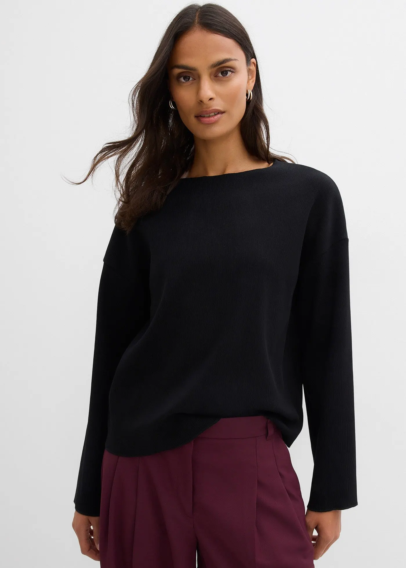 Футболка Bonprix Langarmshirt для программного обеспечения Rippware