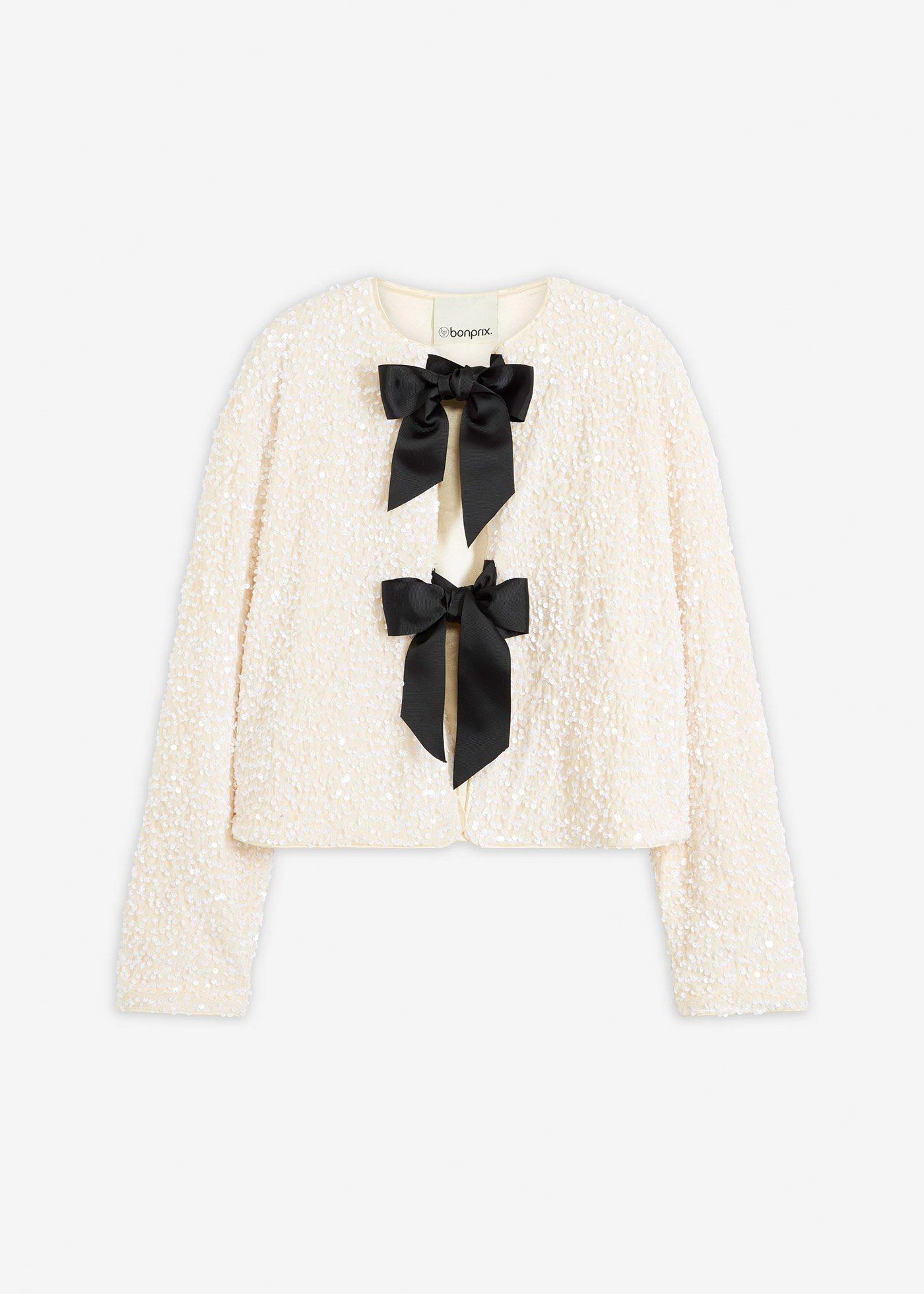 Veste courte à sequins