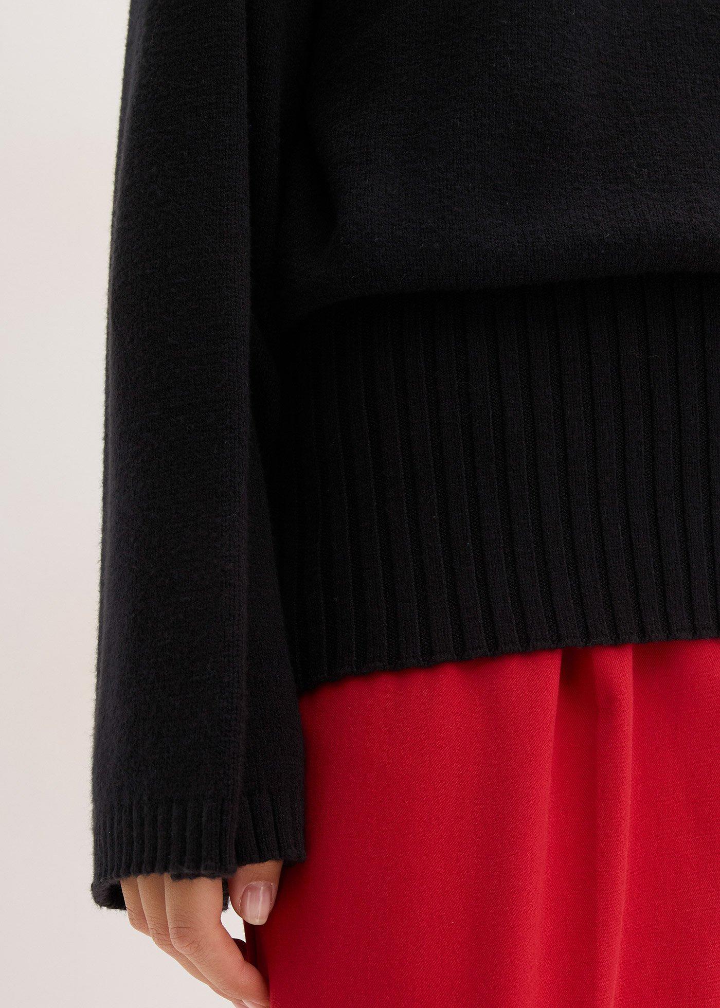 Sweter oversize z miękkiej mieszanki wiskozy - Bonprix