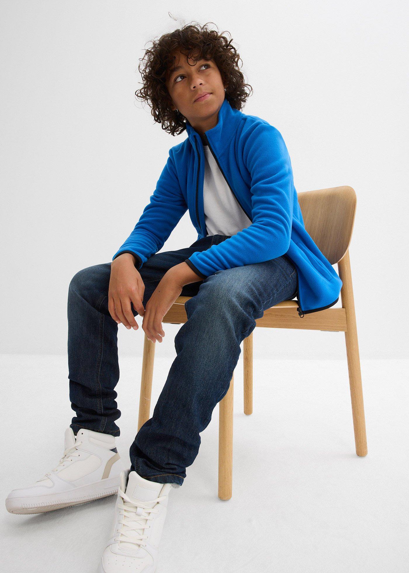 Bluza rozpinana z polaru, ze stójką (2 szt.) - Bonprix