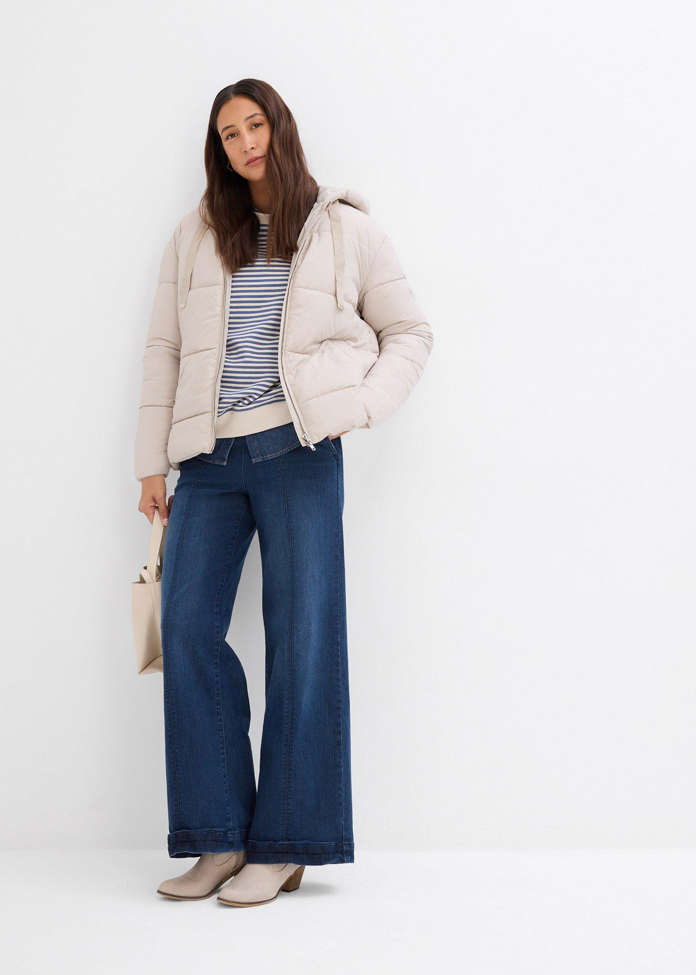 Kurtka pikowana oversize - Bonprix