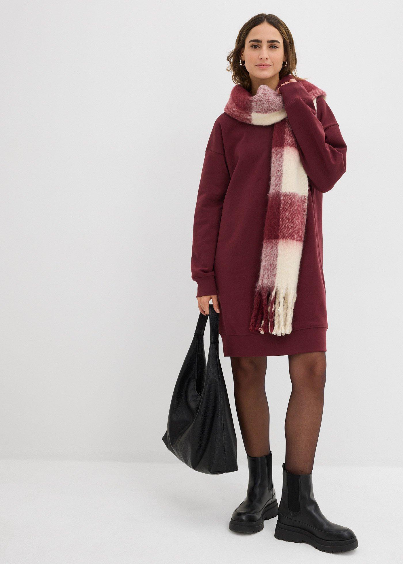 Sukienka dresowa oversized - Bonprix