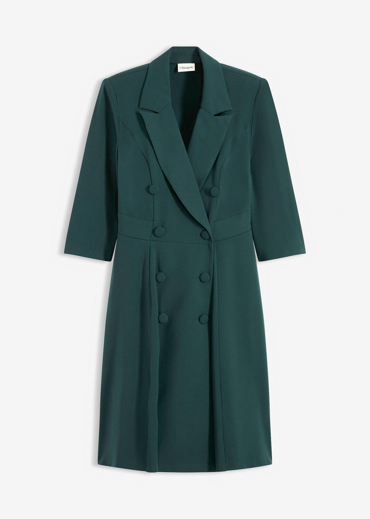 Robe blazer à jupe évasée
