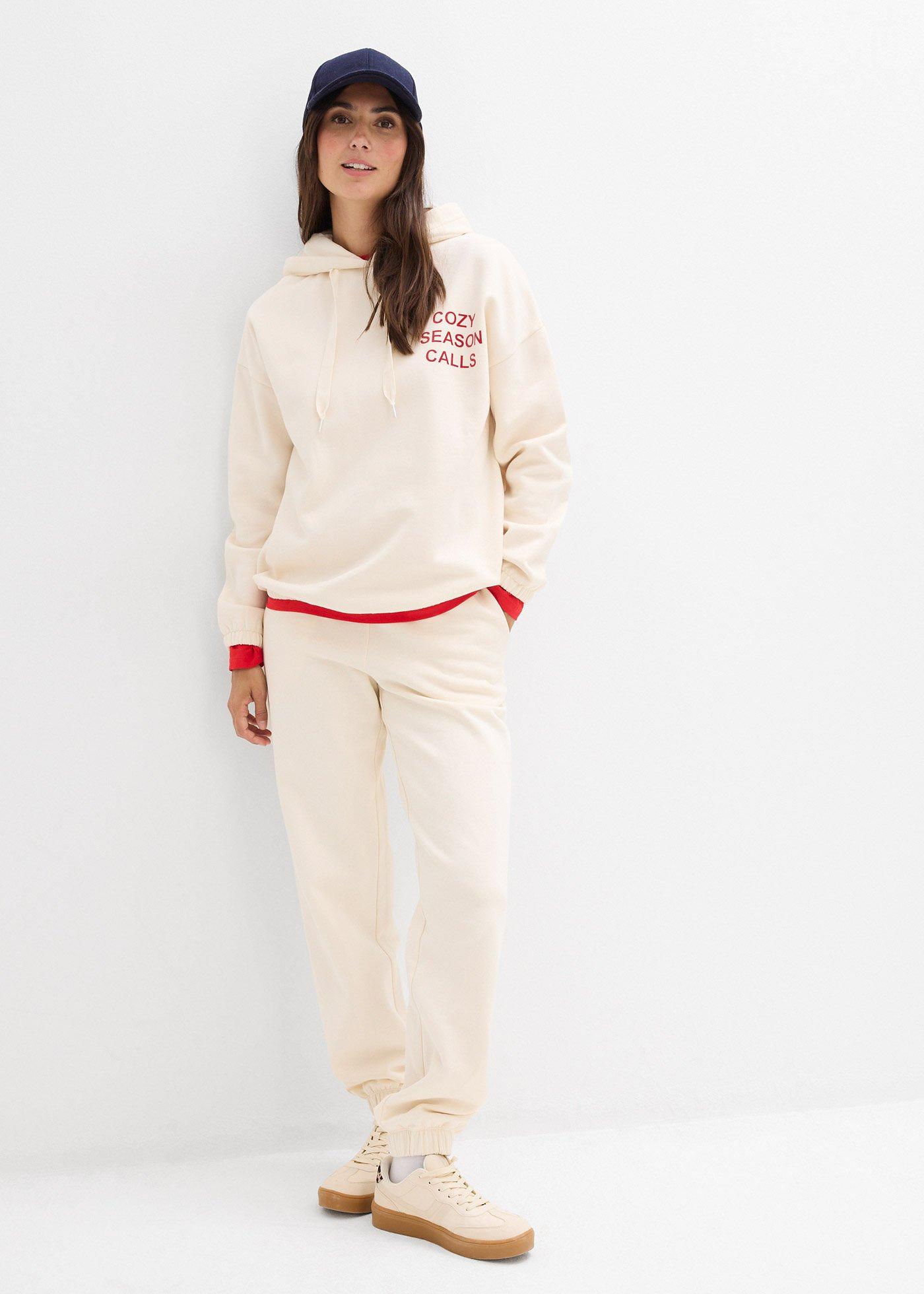 Bluza oversize z czystej bawełny - Bonprix