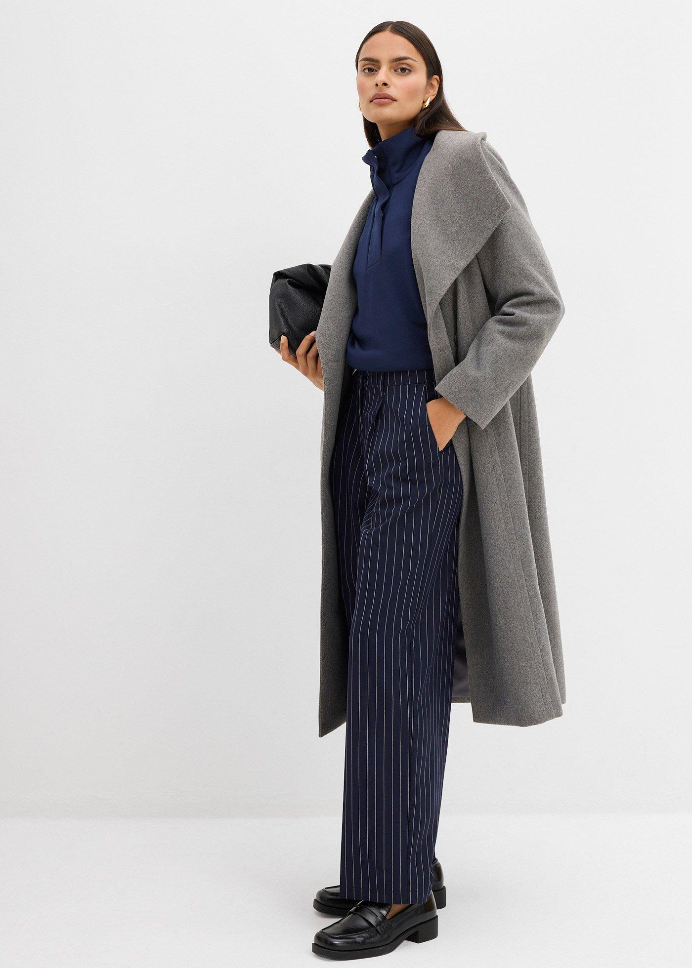 Bluza oversize z dzianiny typu scuba - Bonprix