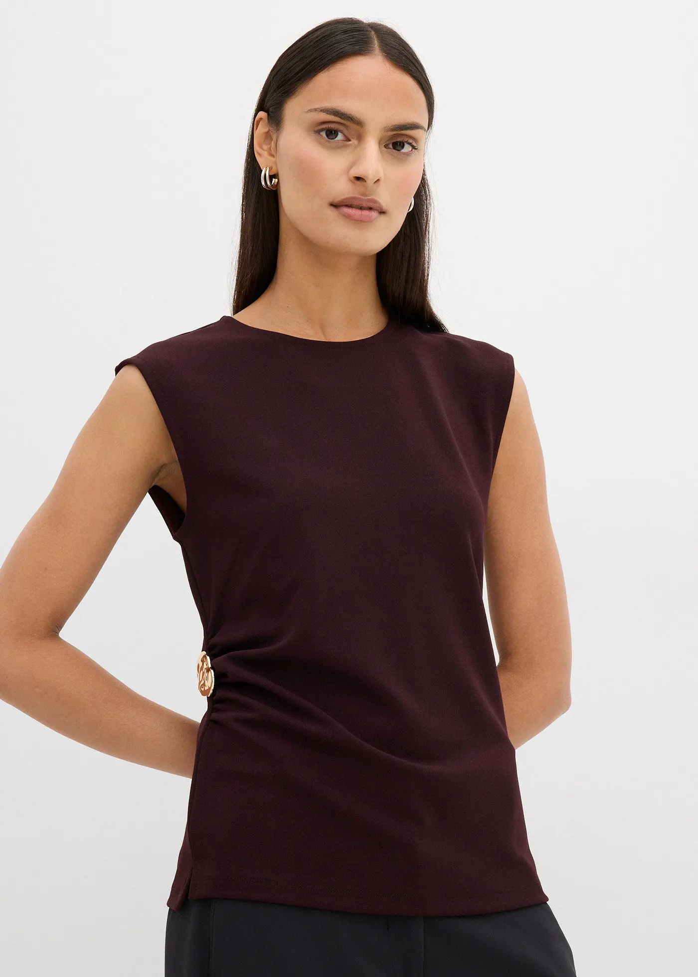 Топ от Bonprix из цельного куска крепа