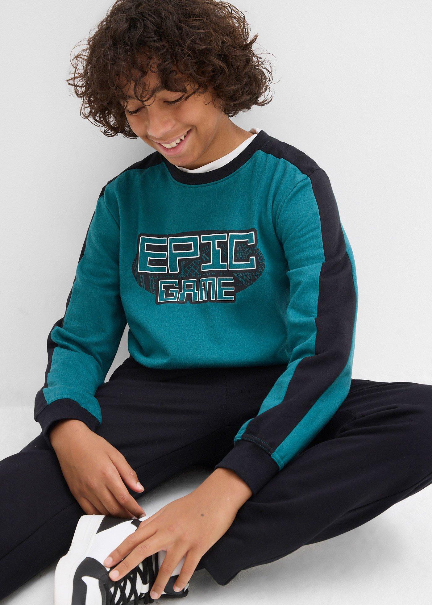 Dres sportowy z czystej bawełny organicznej - Bonprix