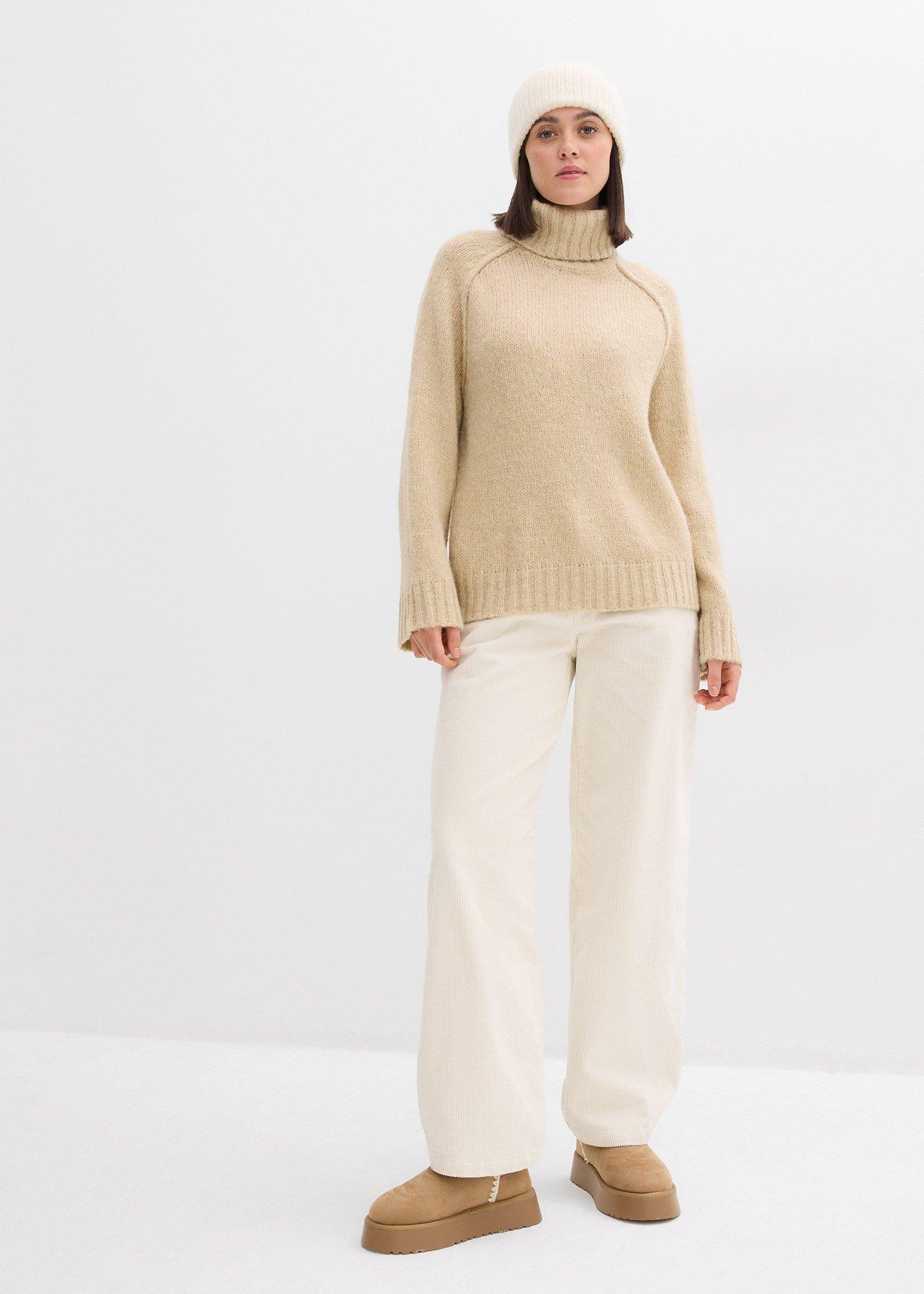 Gruby sweter oversize - Bonprix