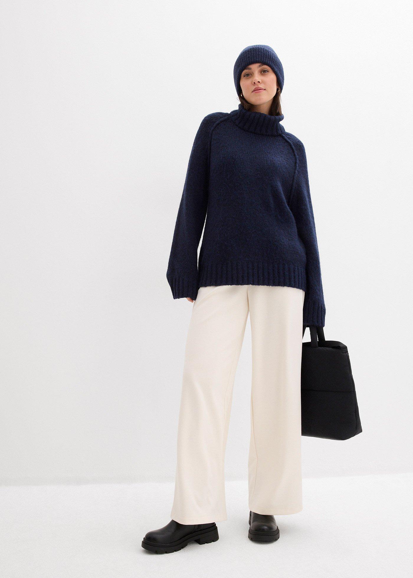 Gruby sweter oversize - Bonprix