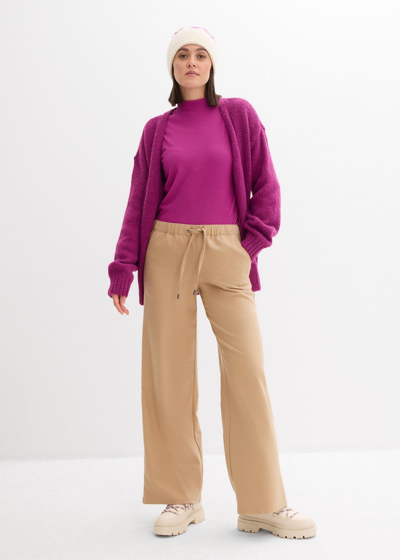 Gruby kardigan oversize - Bonprix