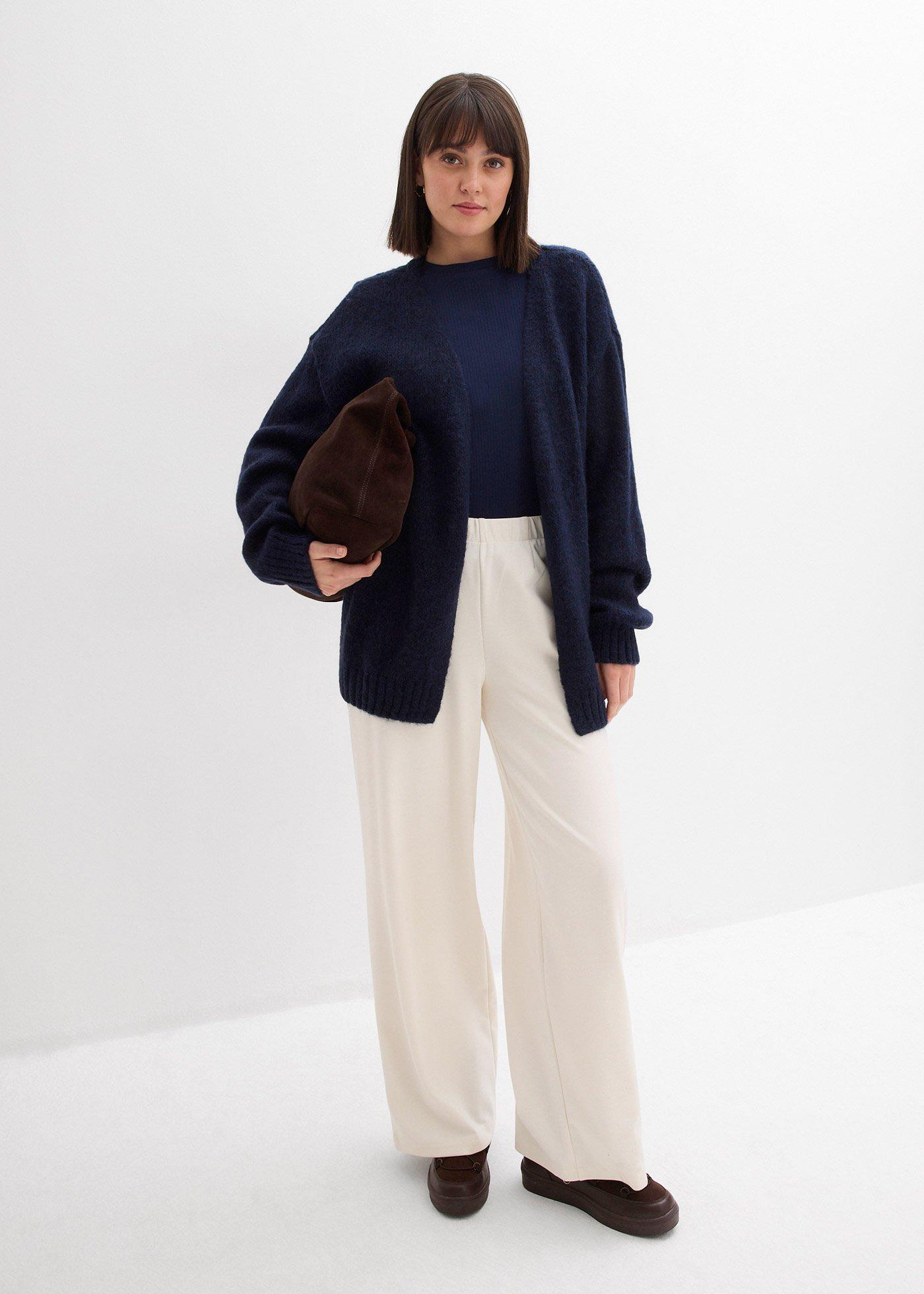 Gruby kardigan oversize - Bonprix