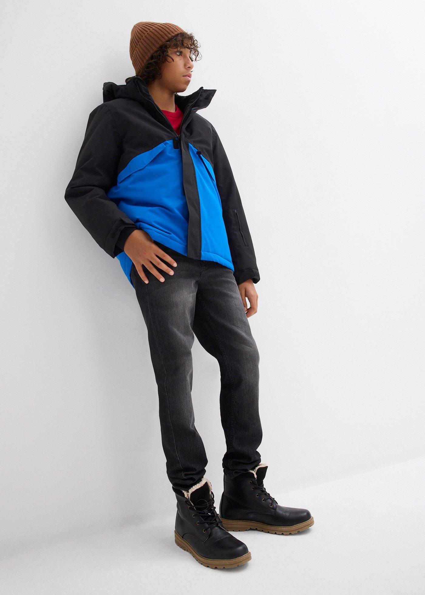 Wodoodporna kurtka narciarska na ciepłej podszewce - Bonprix