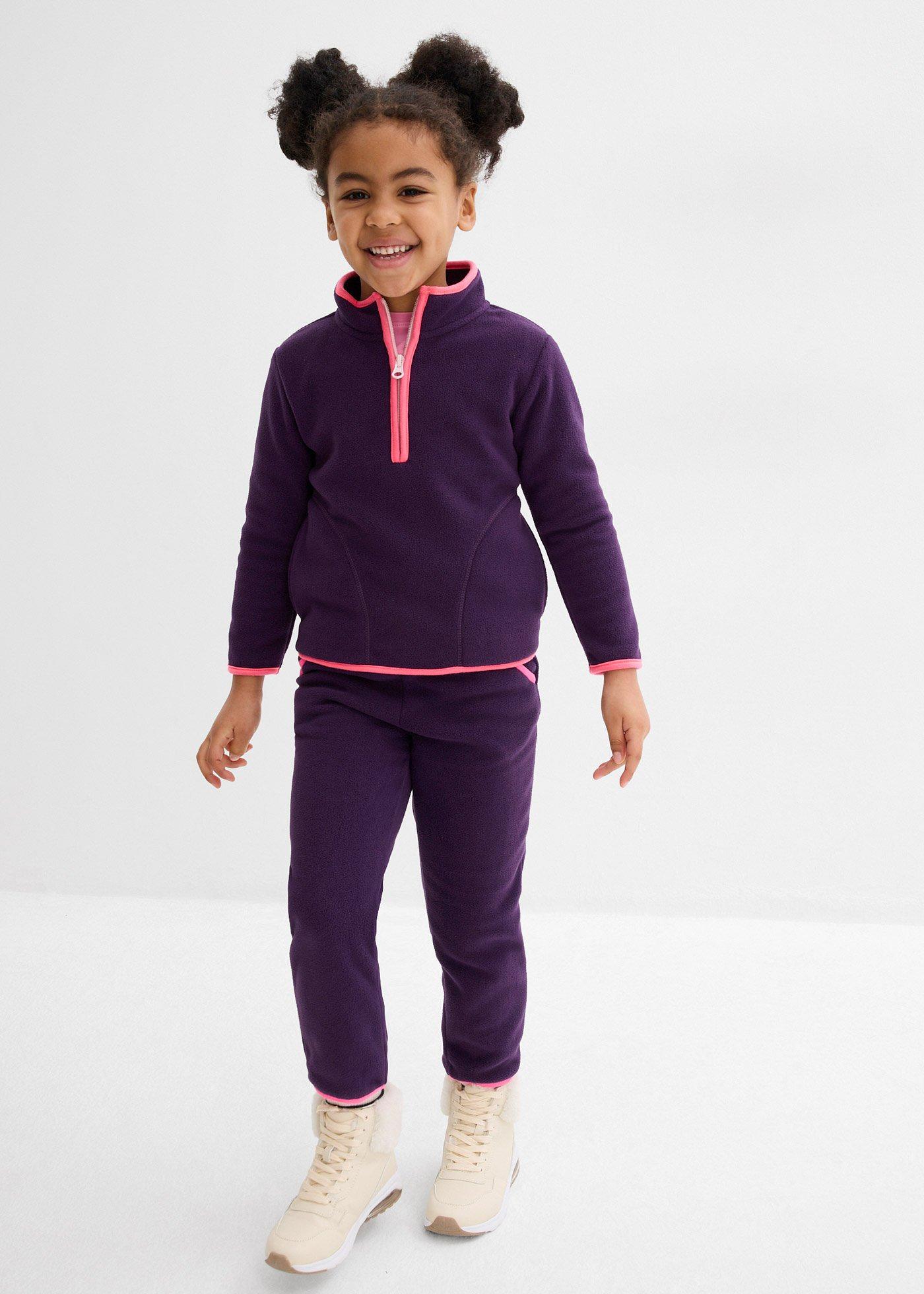 Spodnie joggingowe z polaru - Bonprix