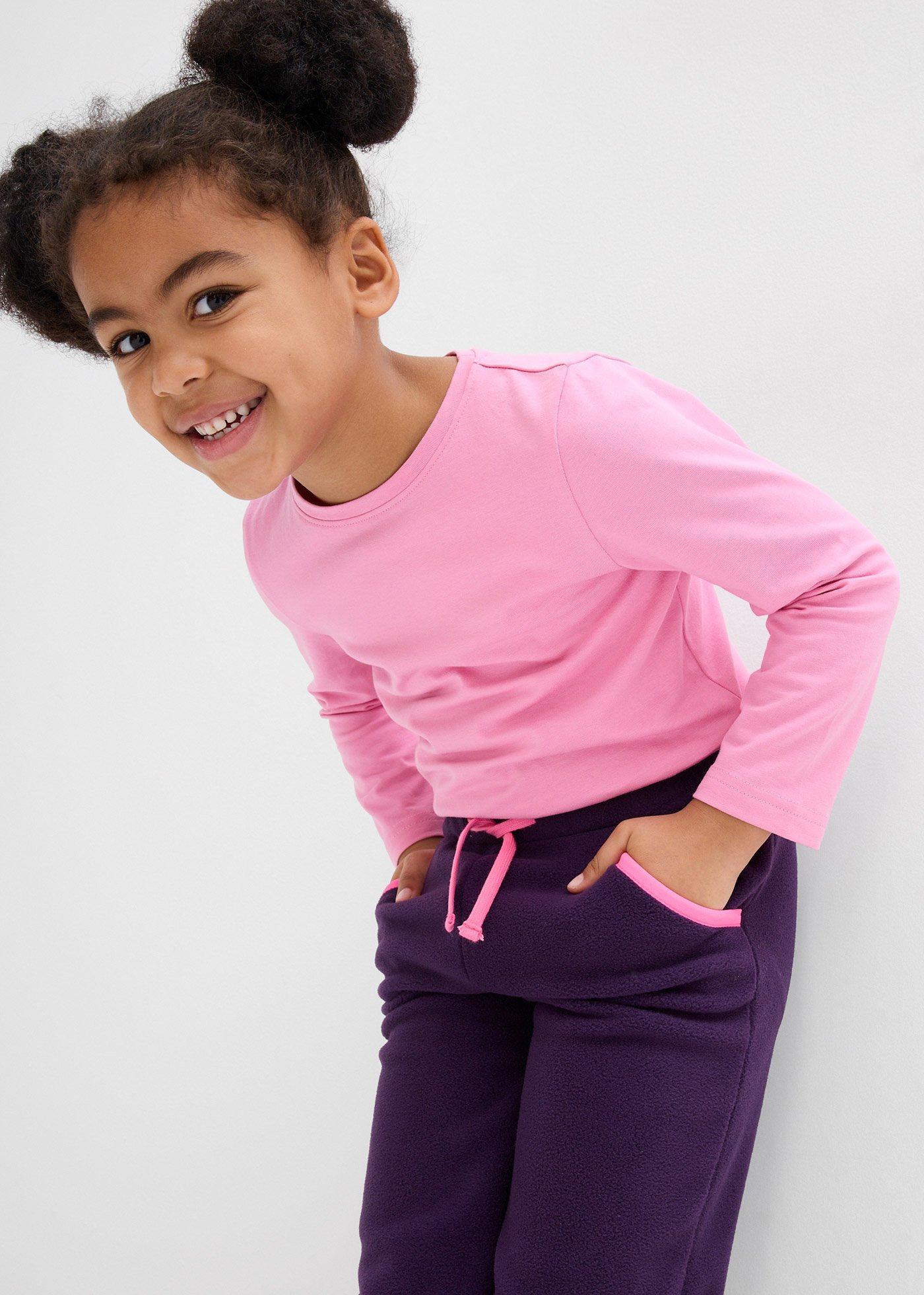 Spodnie joggingowe z polaru - Bonprix