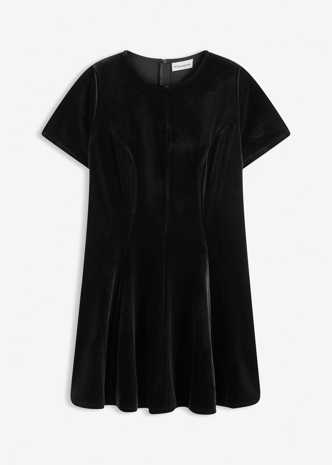 Rochie mini din catifea delicată
