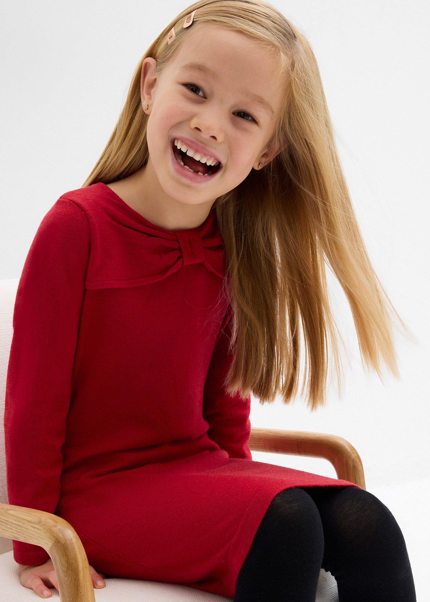 Sukienka dzianinowa z miękkiej mieszanki wiskozy - Bonprix