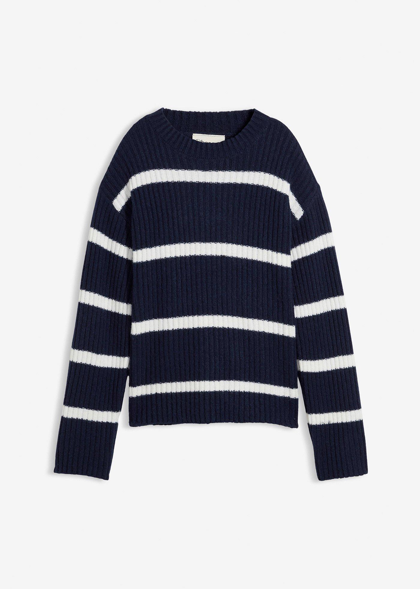 Pulover oversize cu lână