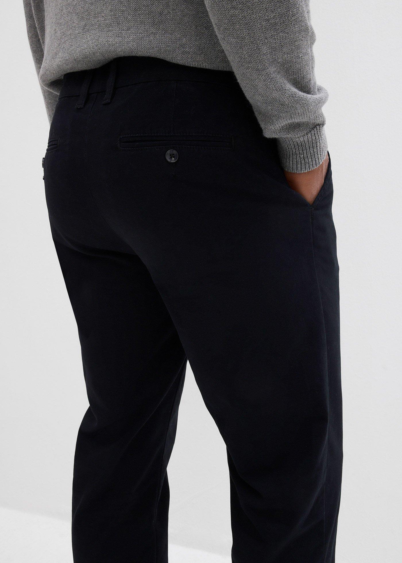 Spodnie chino Regular Fit Straight, z czystej bawełny - Bonprix