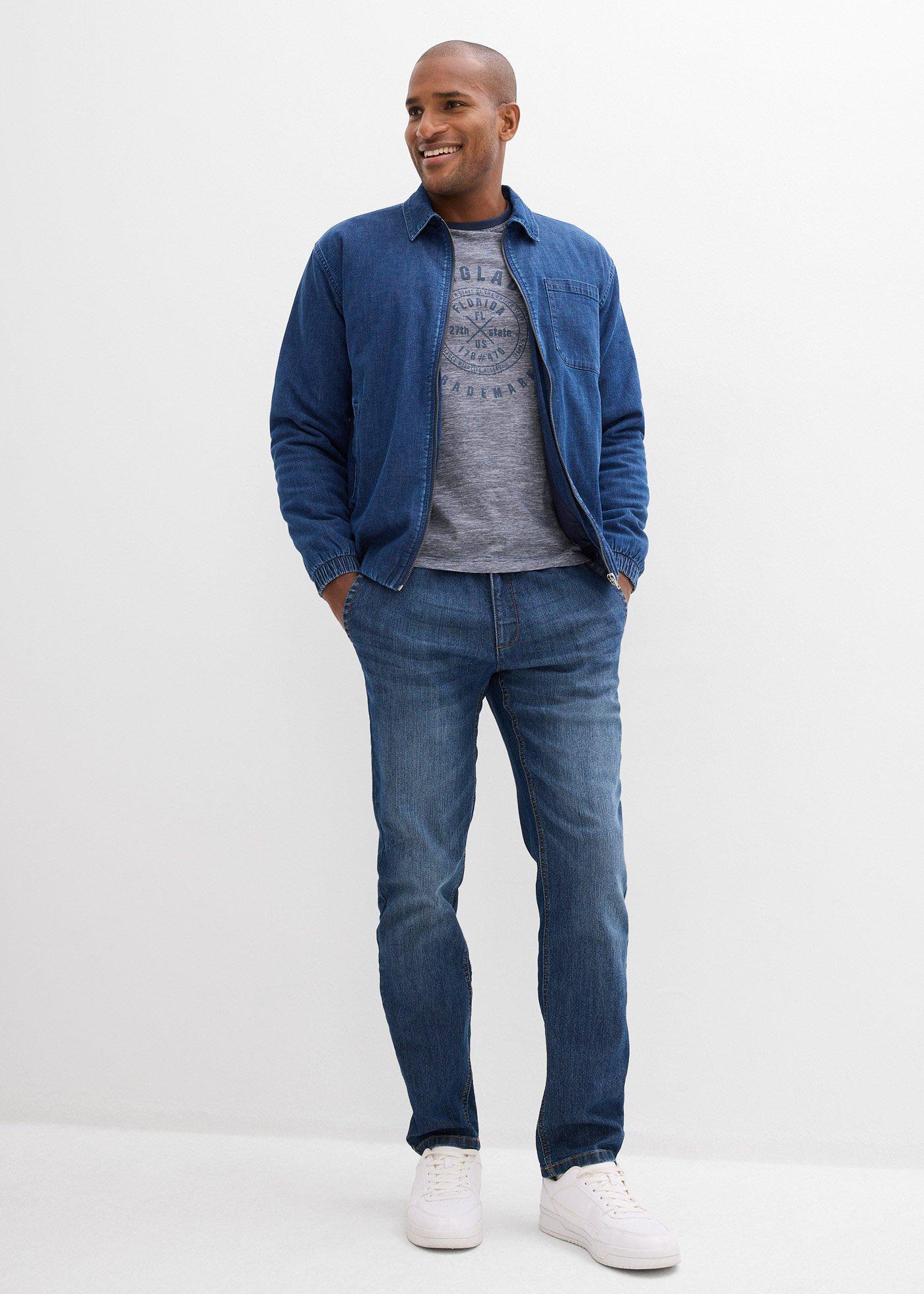 T-shirt (2 szt.) z czystej bawełny - Bonprix