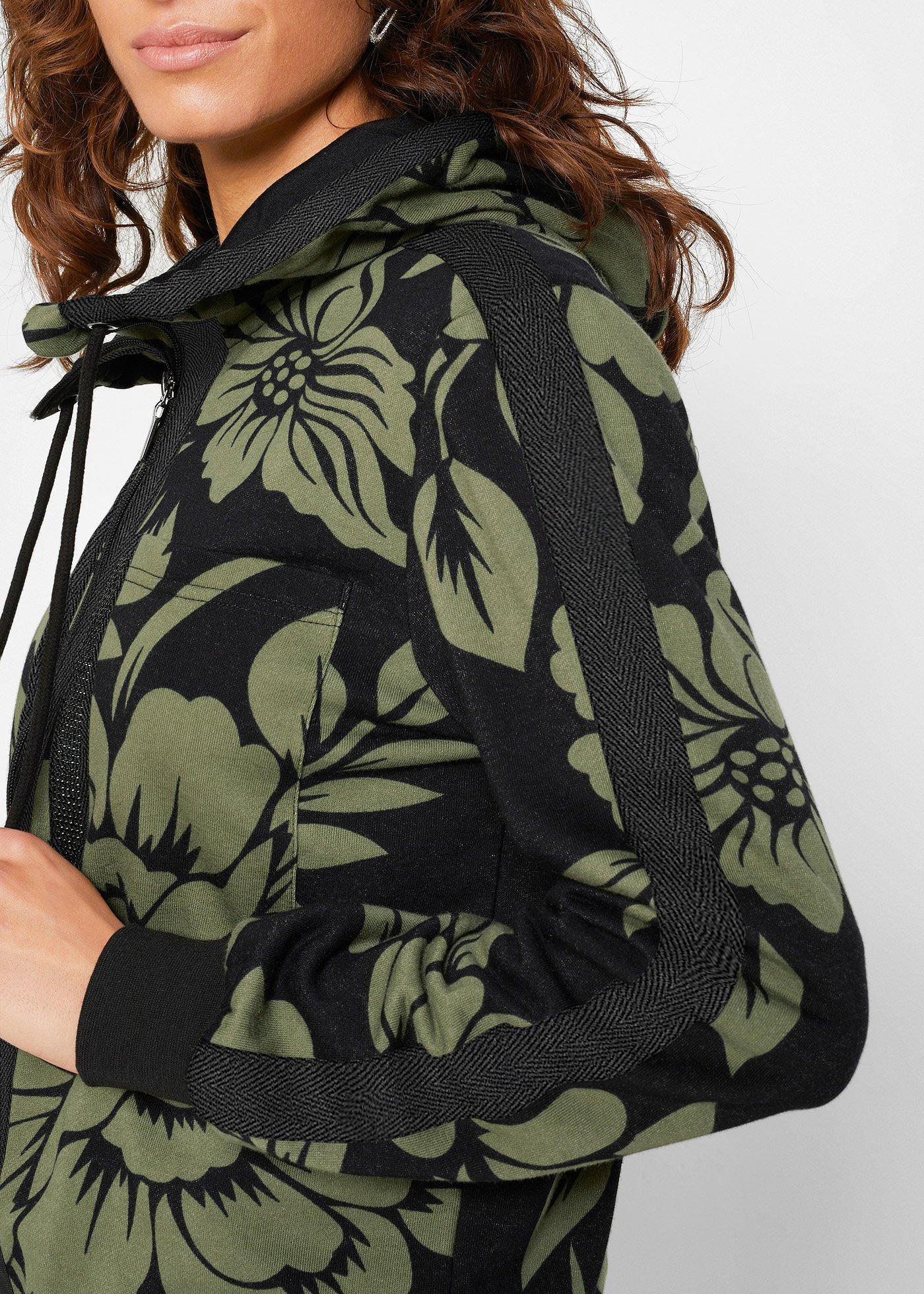 Bluza rozpinana z bawełną - Bonprix