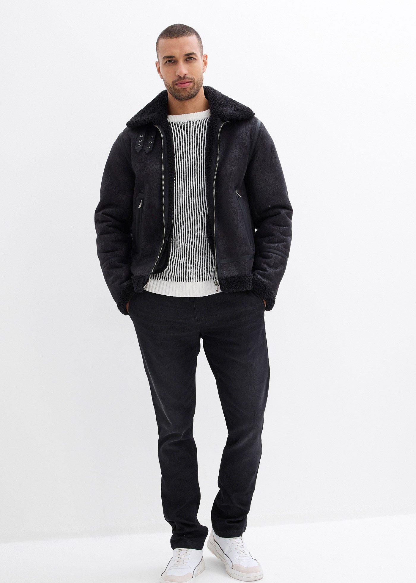 Dżinsy dresowe slim fit, straight - Bonprix