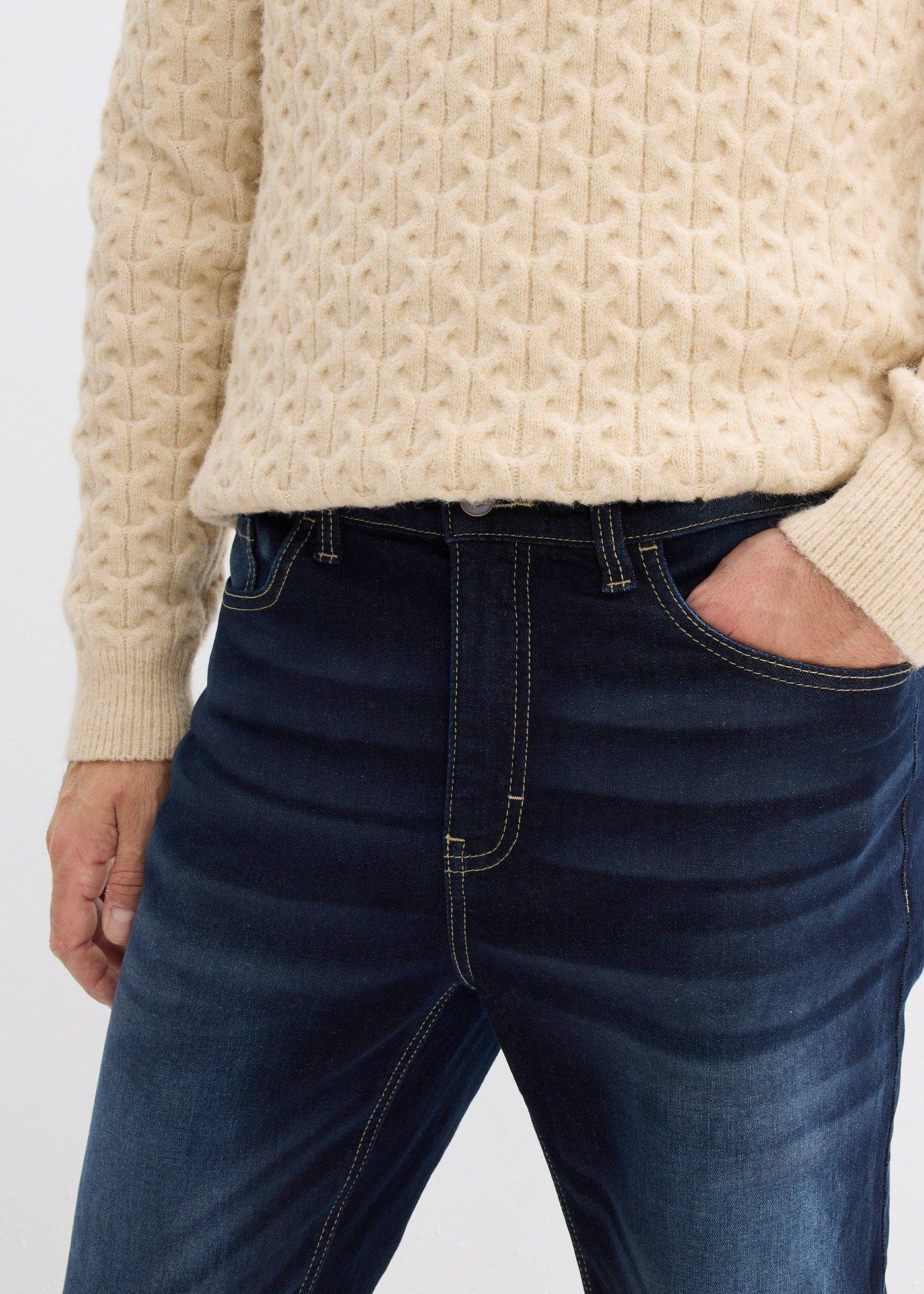 Dżinsy classic fit, z wygodnym pasem, bootcut - Bonprix