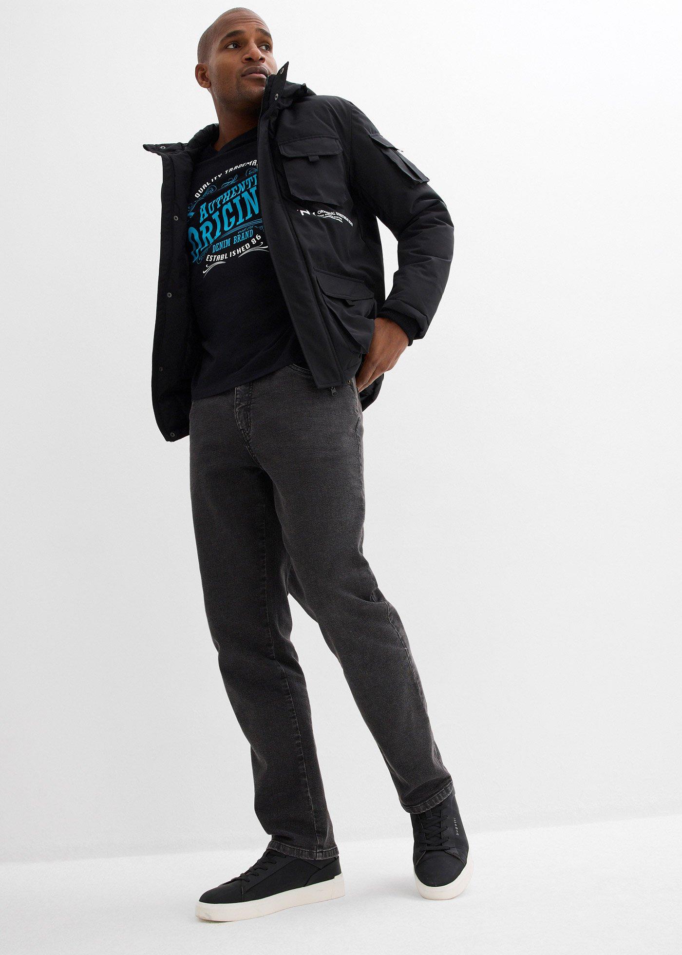 Dżinsy ze stretchem classic fit, straight - Bonprix