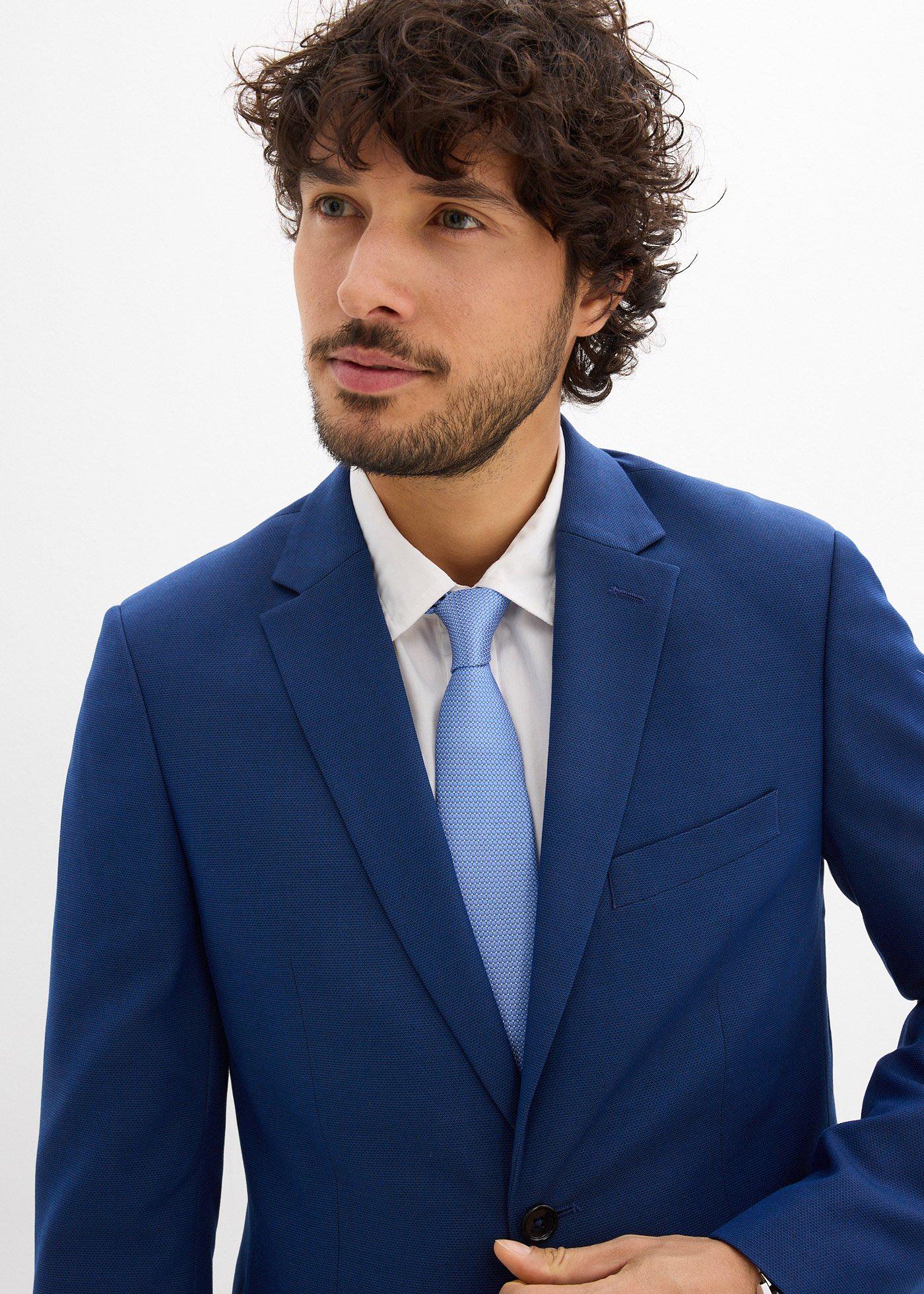 Garnitur z krawatem (3 części), Slim Fit - Bonprix