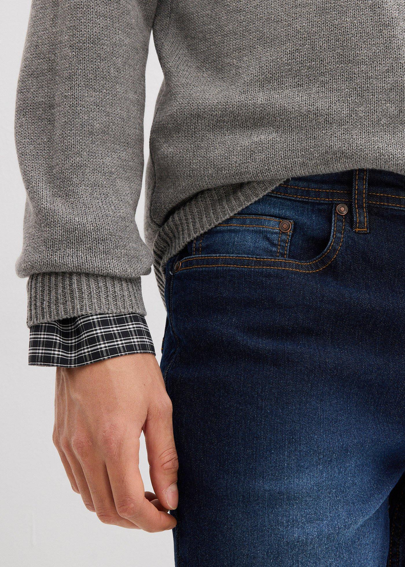 Lekkie dżinsy Regular Fit ze stretchem, Straight (2 pary) - Bonprix