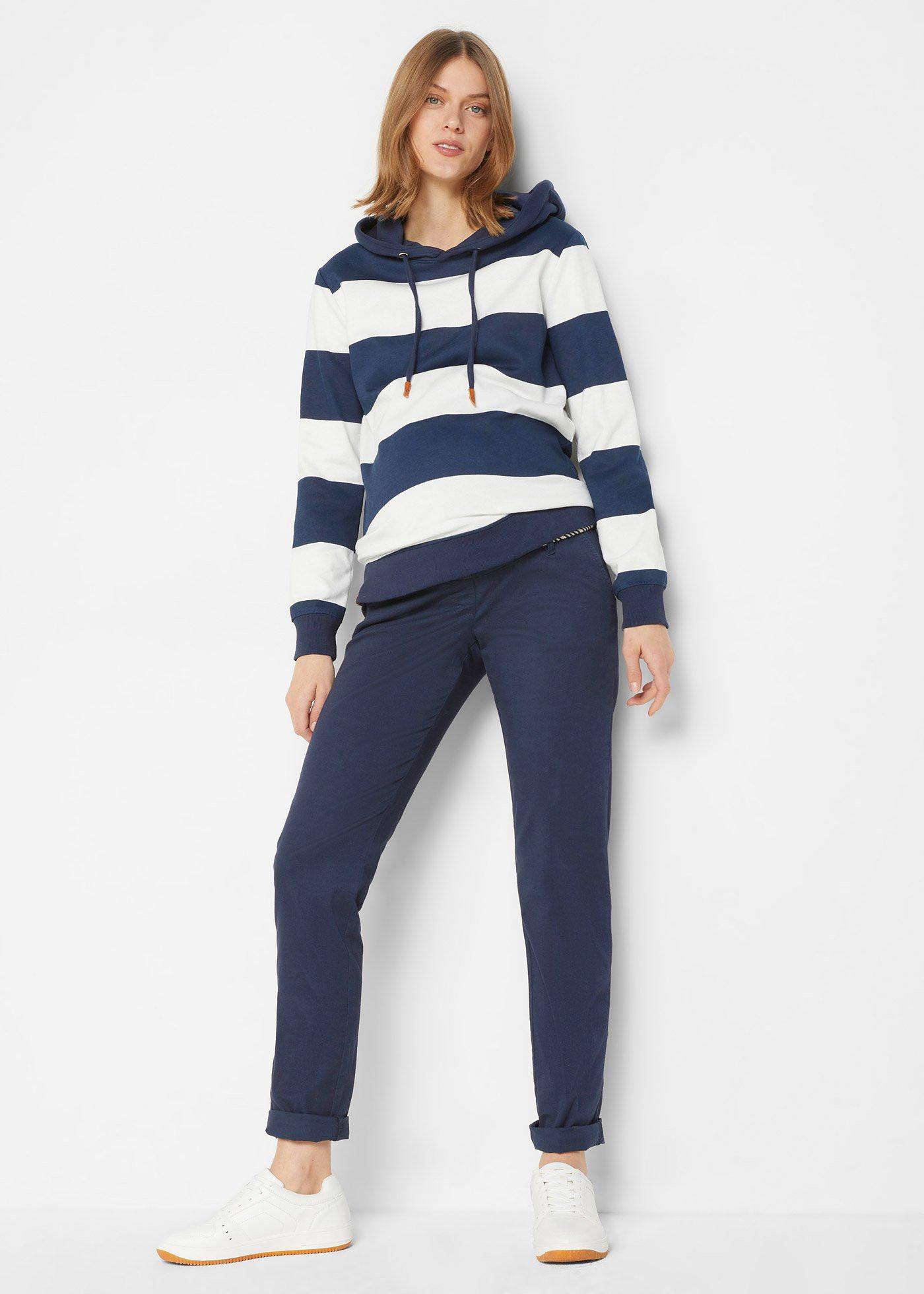 Bluza z kapturem z czystej bawełny - Bonprix