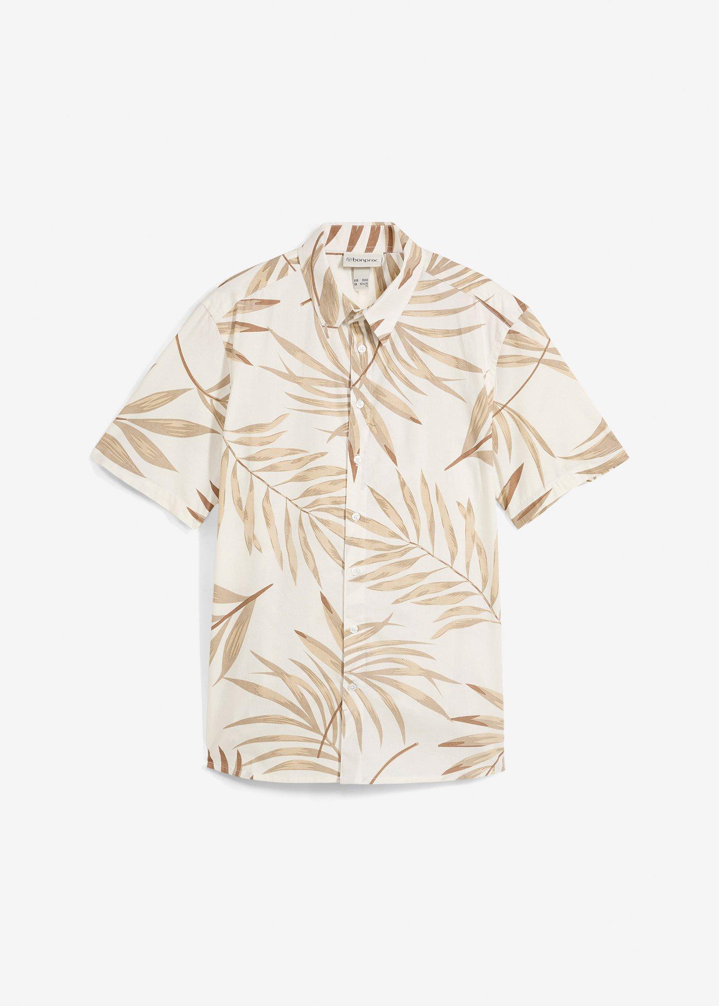 Chemise manches courtes 100% coton
