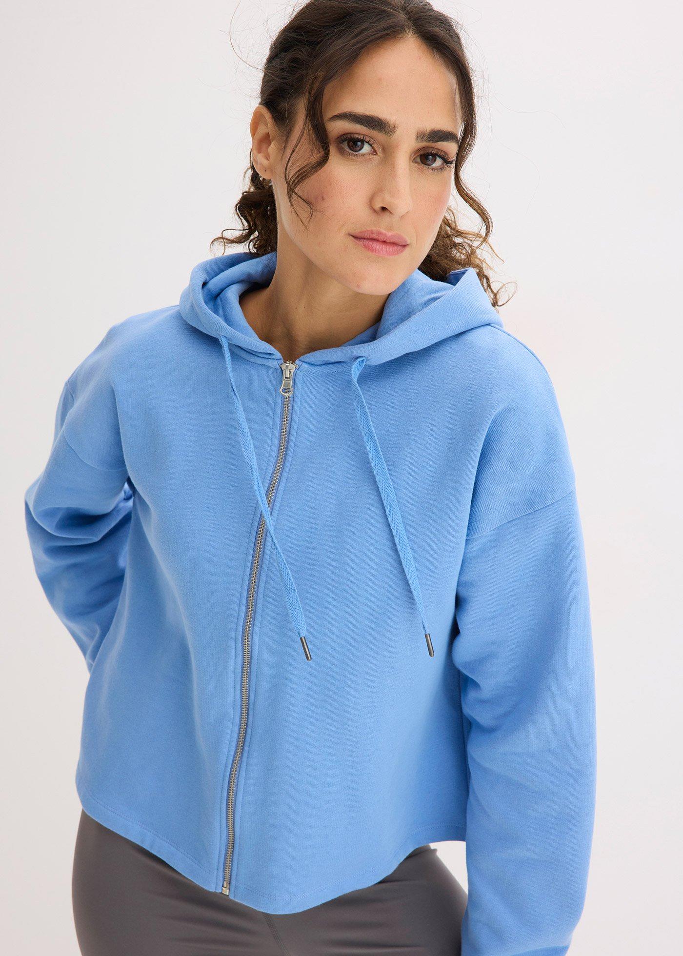 Bluza rozpinana z bawełną organiczną - Bonprix