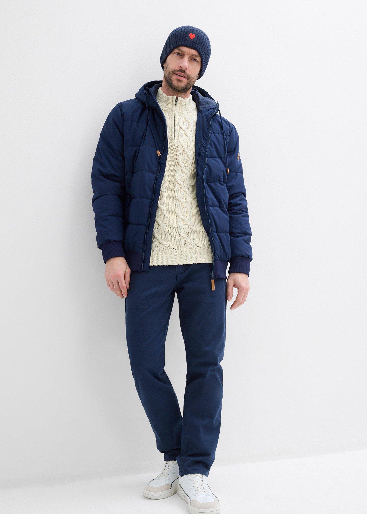 Pikowana bomberka ocieplana - Bonprix