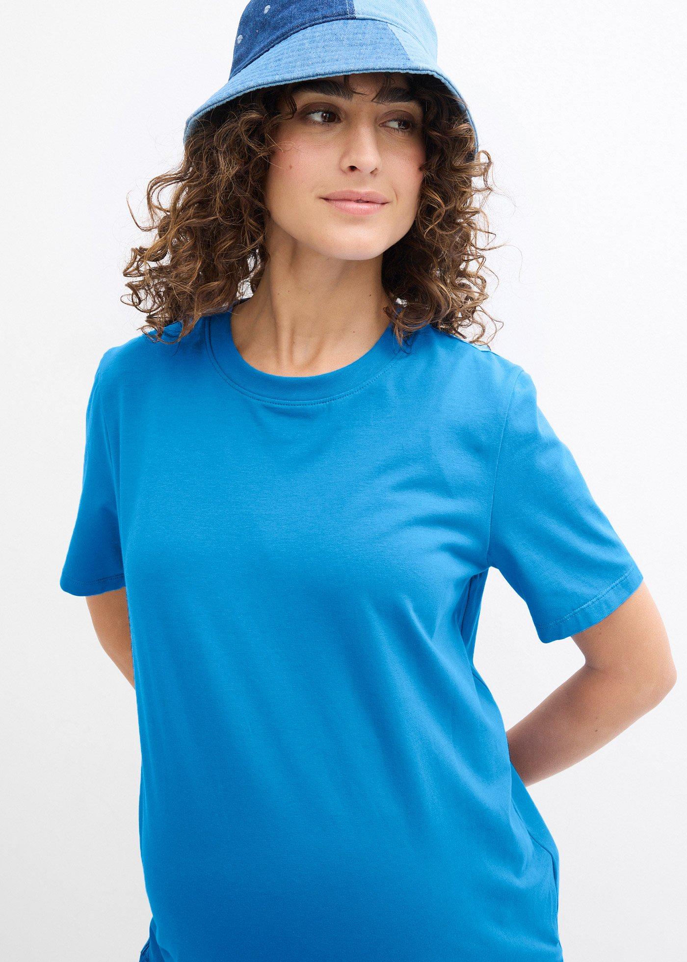 Shirt ciążowy z bawełny organicznej (2 szt.) - Bonprix