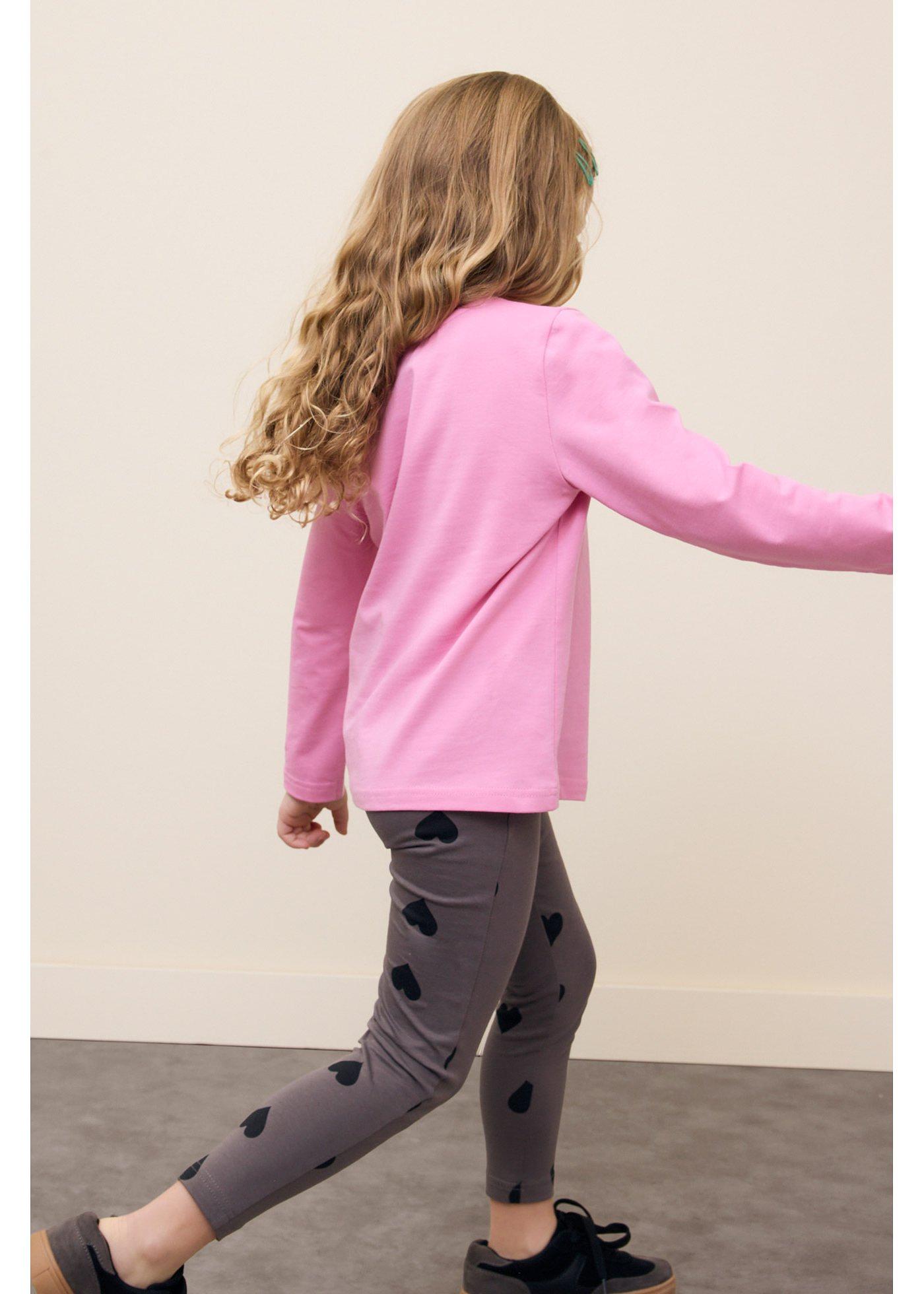 Bluzka z długim rękawem, z elastycznej bawełny organicznej (3 szt.) - Bonprix