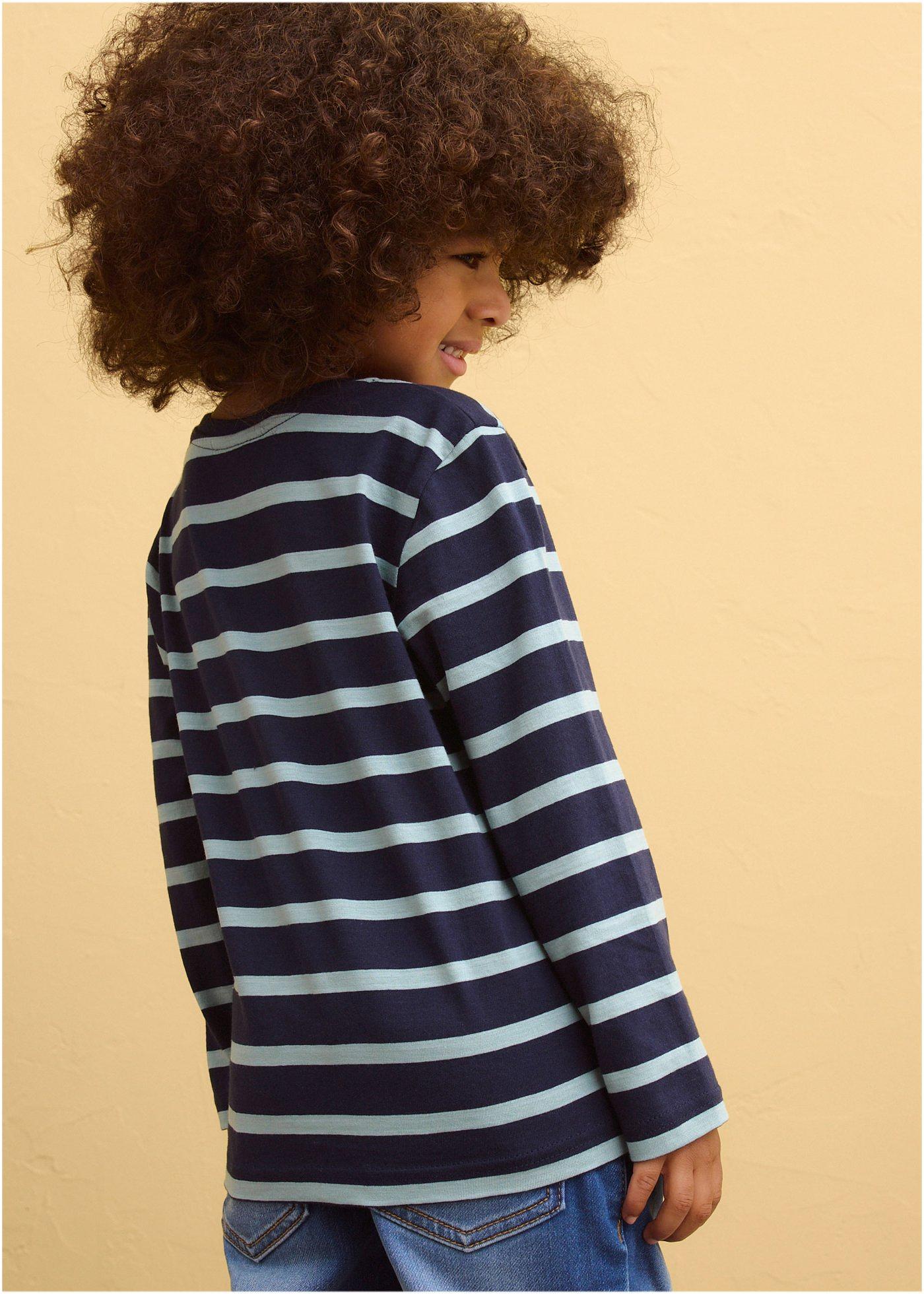 Bluzka z długim rękawem, z czystej bawełny organicznej (2 szt.) - Bonprix