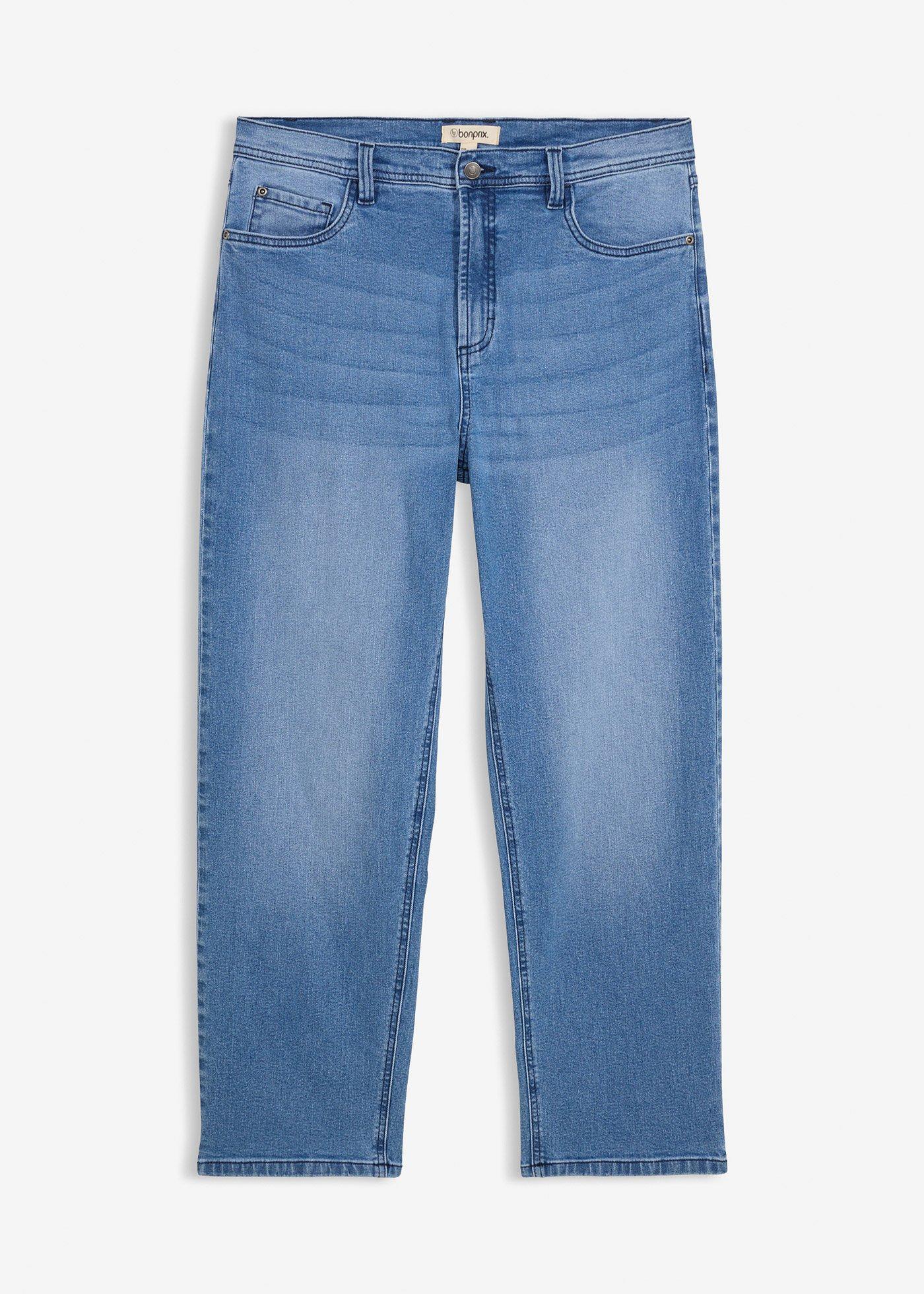 Jean loose, droit et extensible