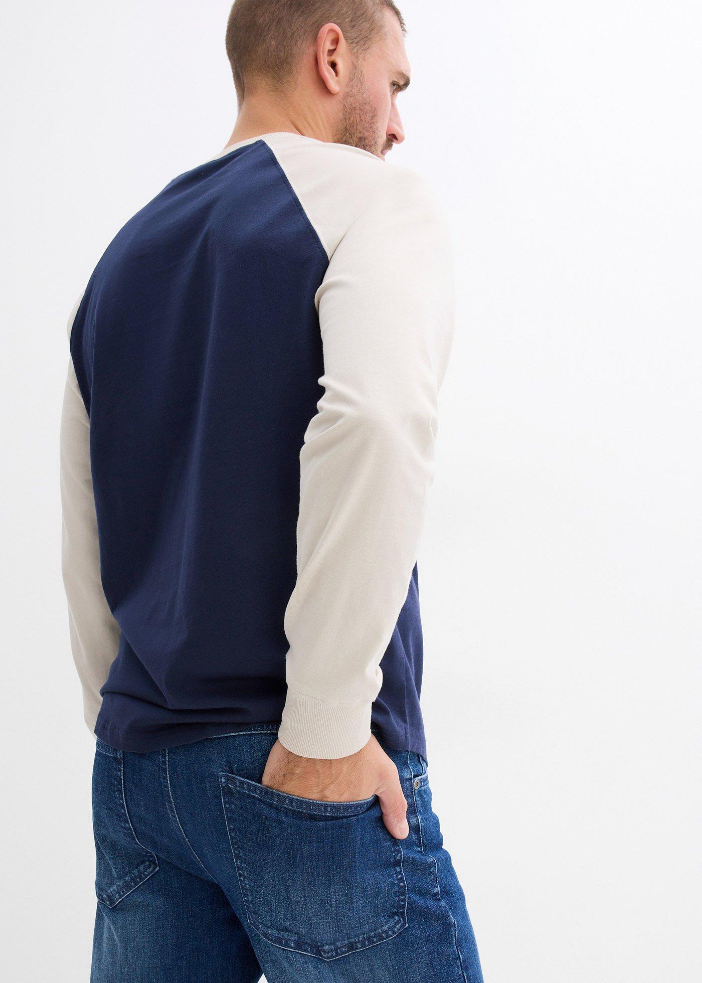 Dżinsy ze stretchem o kroju relaxed fit, straight, z bawełny organicznej - Bonprix